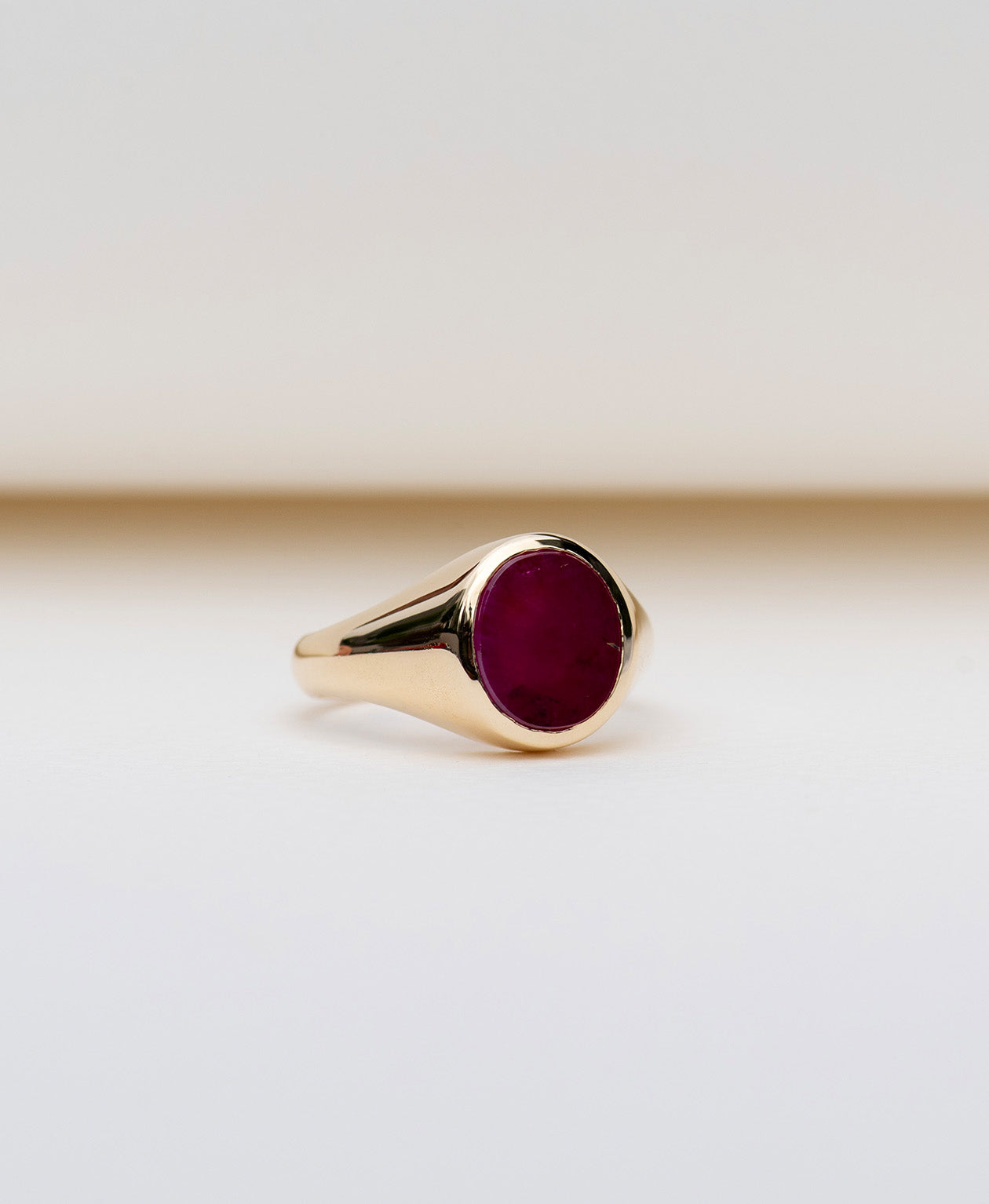 Bespoke 237 - 18k Yellow Gold, Ruby