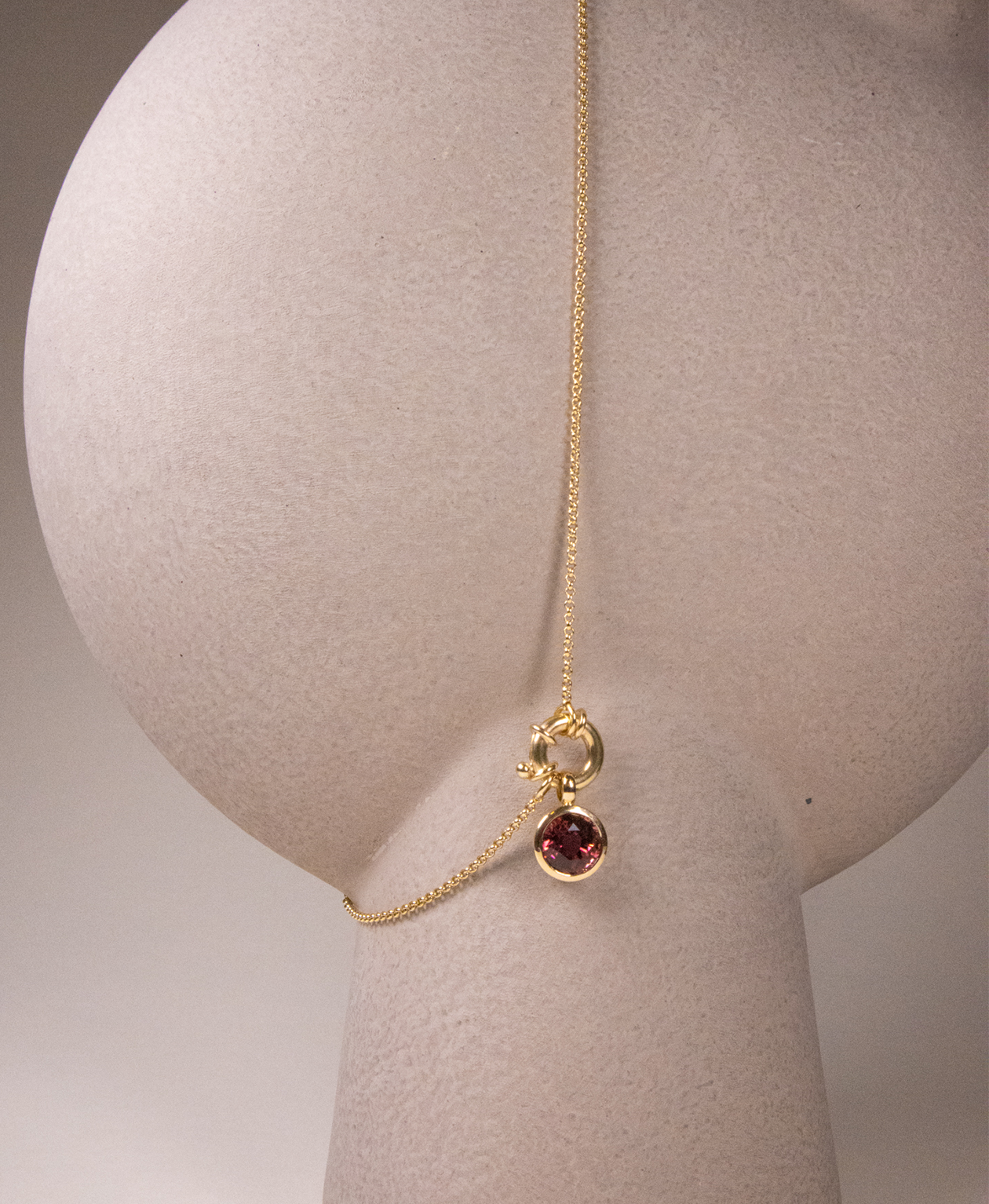 One of a Kind 478 - 9k Yellow Gold, Pink Tourmaline