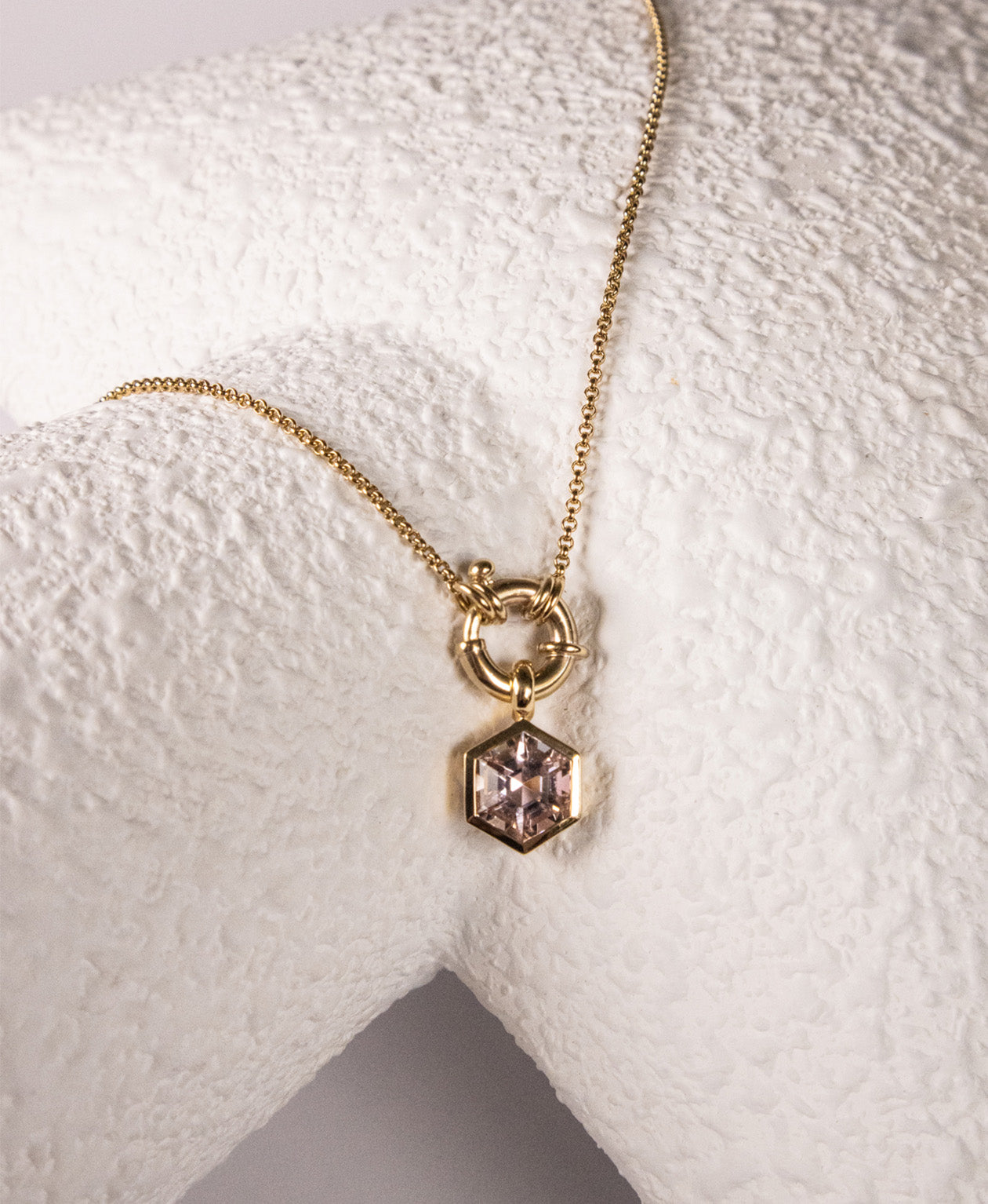 One of a Kind 479 - 9k Yellow Gold, Pink Tourmaline