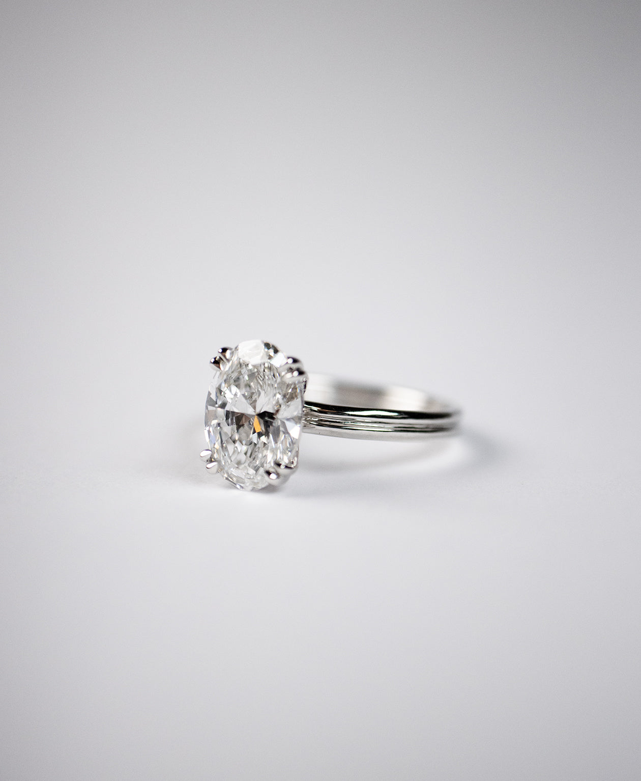 One of a Kind 485 - Platinum, Lab Grown Diamond