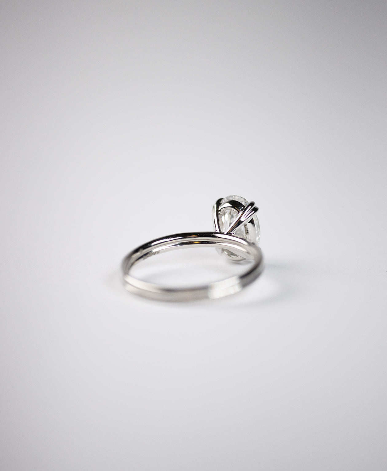 One of a Kind 485 - Platinum, Lab Grown Diamond