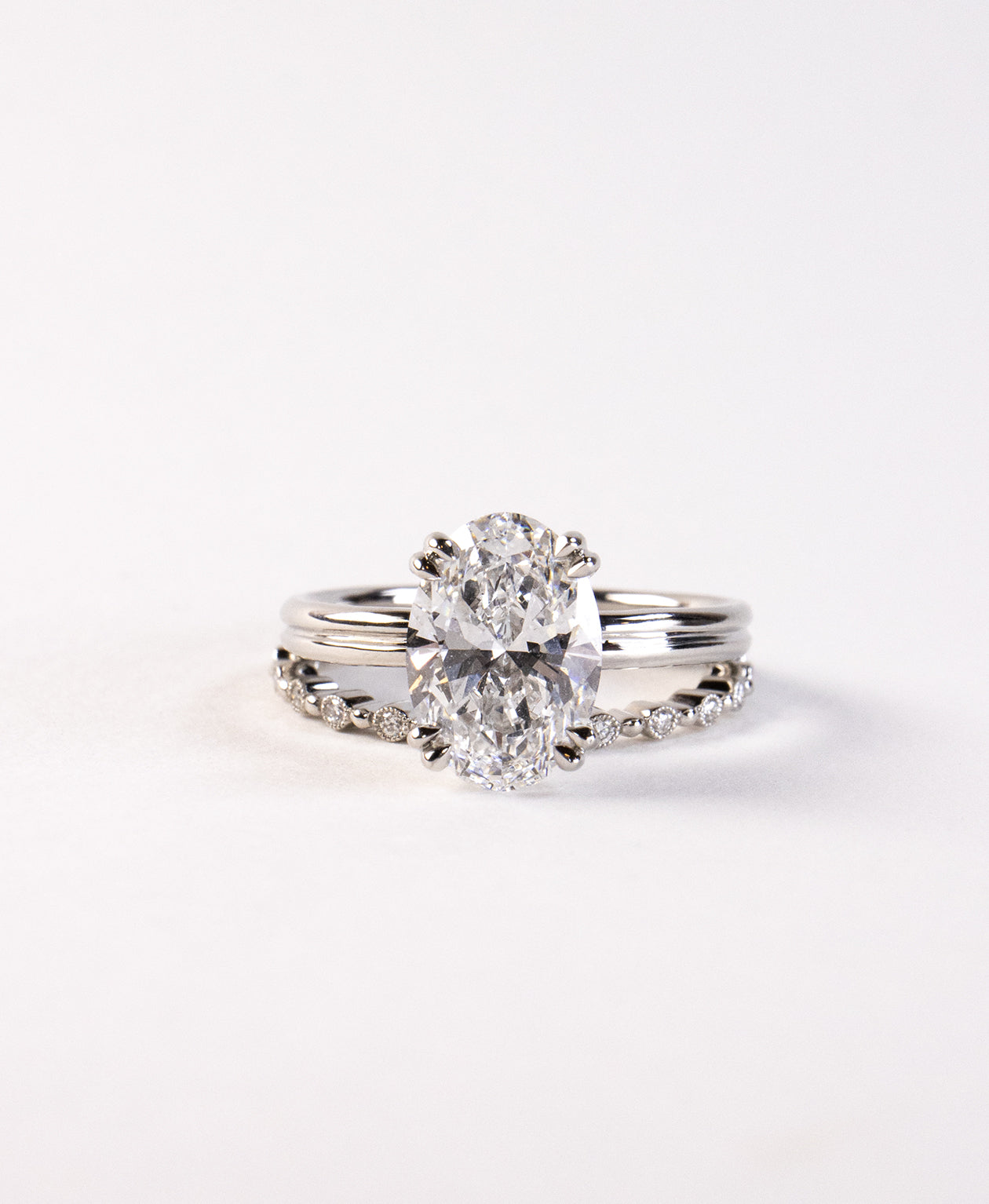 One of a Kind 485 - Platinum, Lab Grown Diamond