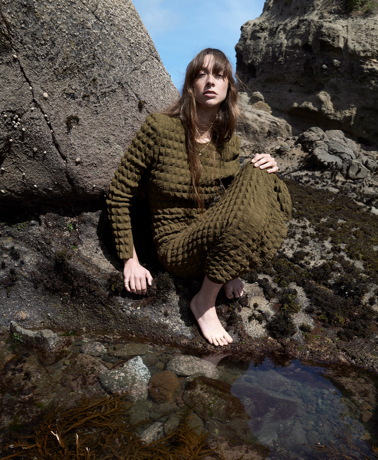 Manuka Bracelet - 925 Sterling Silver, Chrome Diopside