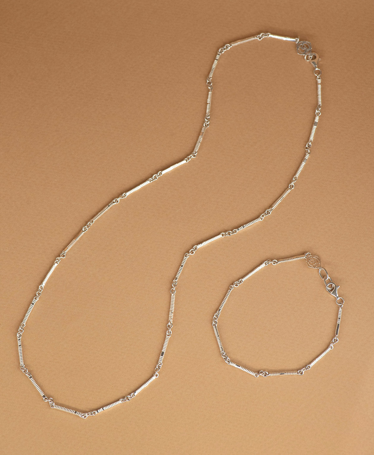 Ameena Bracelet and 50cm Chain Gift Set - 925 Sterling Silver