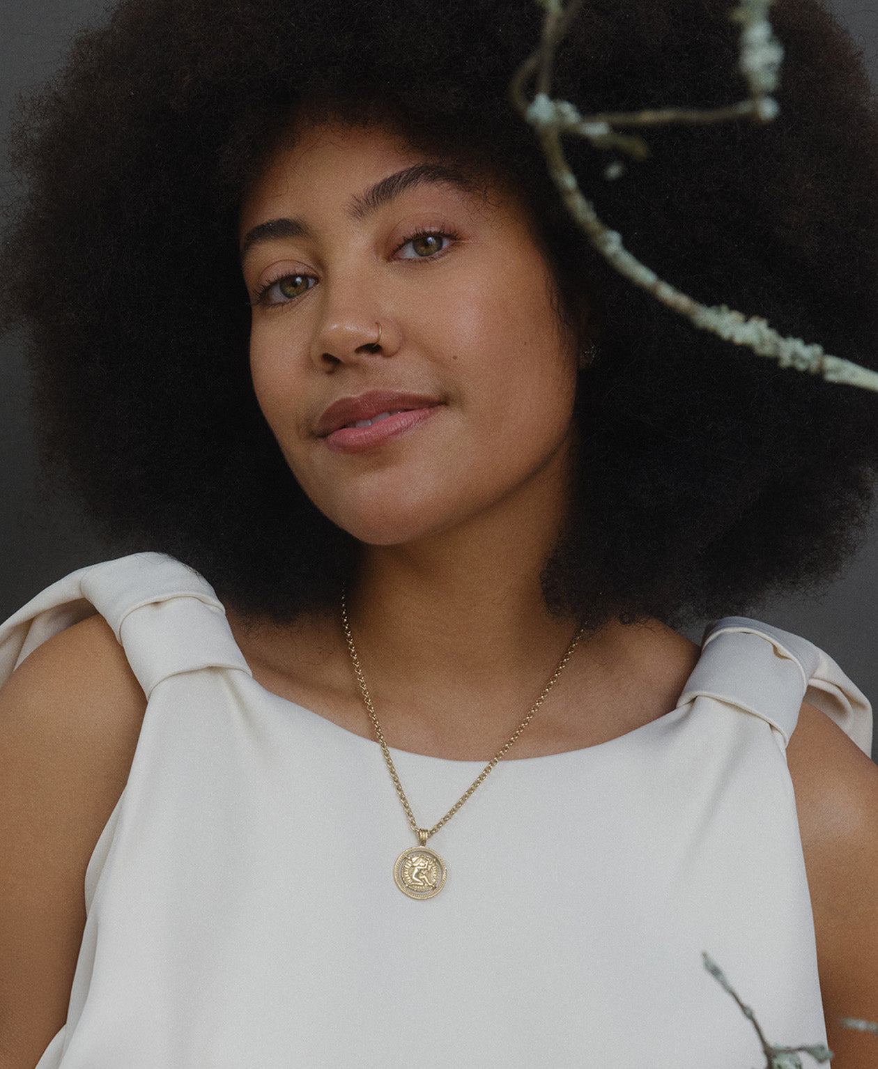 Aquarius Necklace - 22k Gold Vermeil
