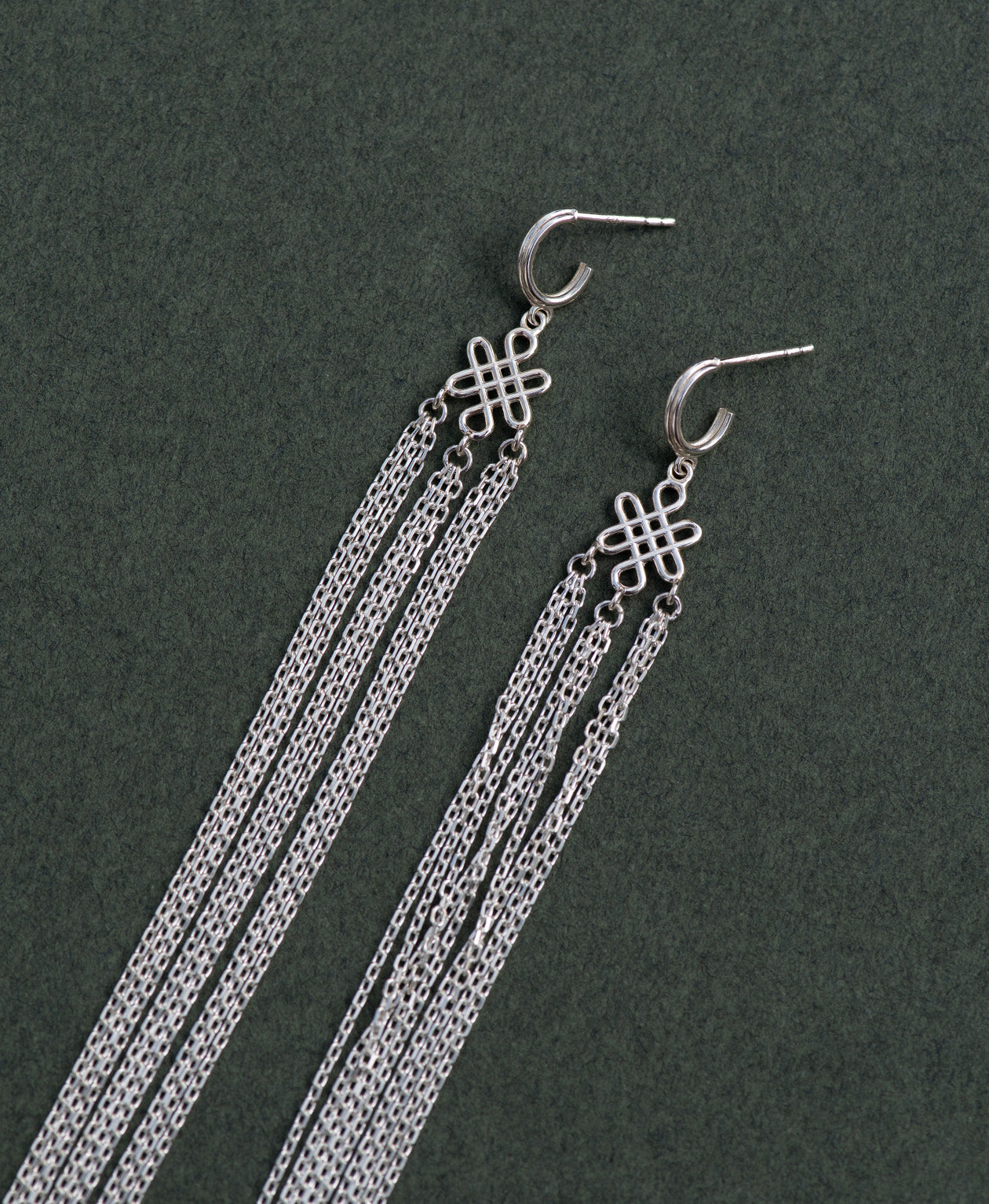 Aria Earrings - 925 Sterling Silver