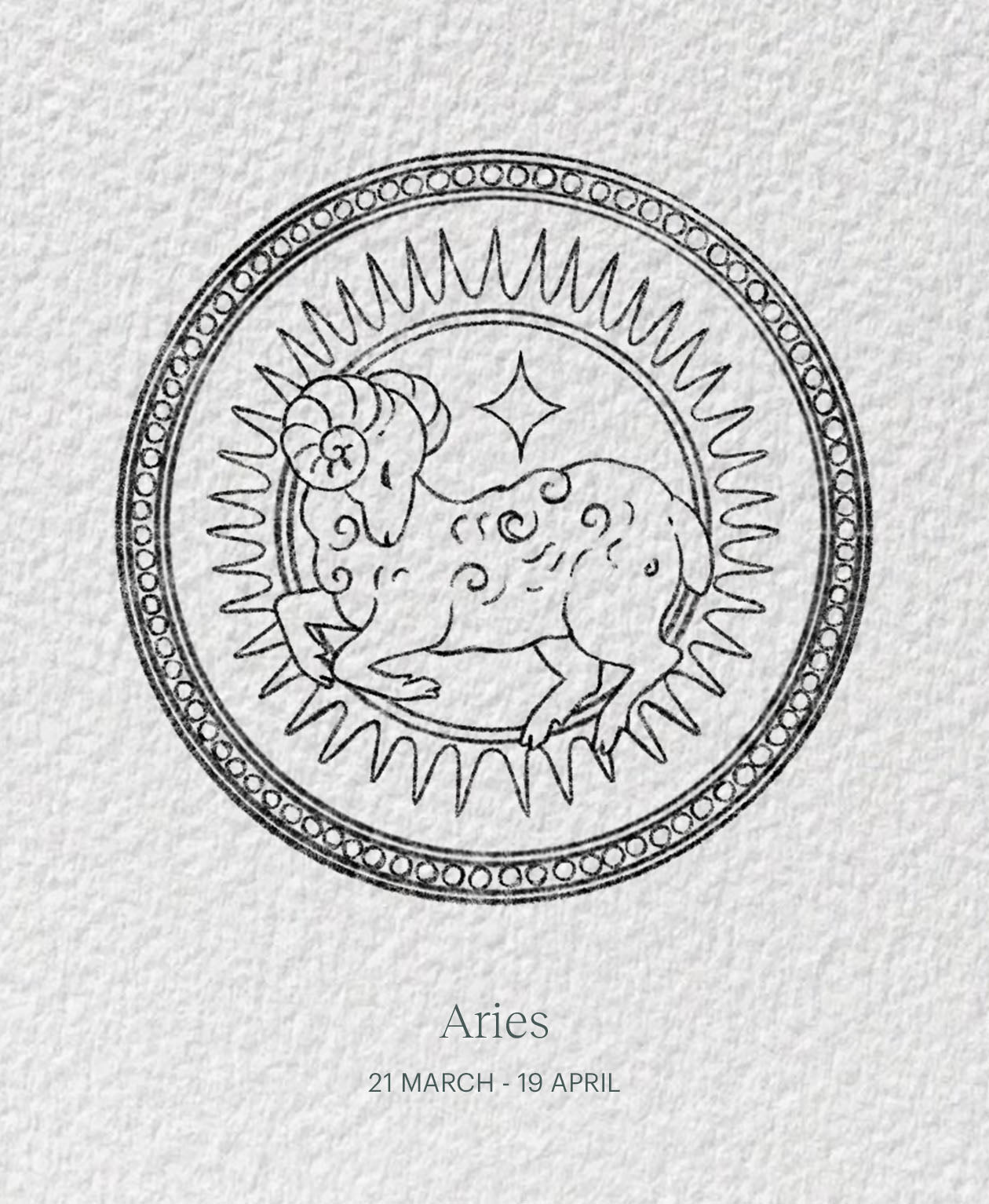 Aries Necklace - 925 Sterling Silver