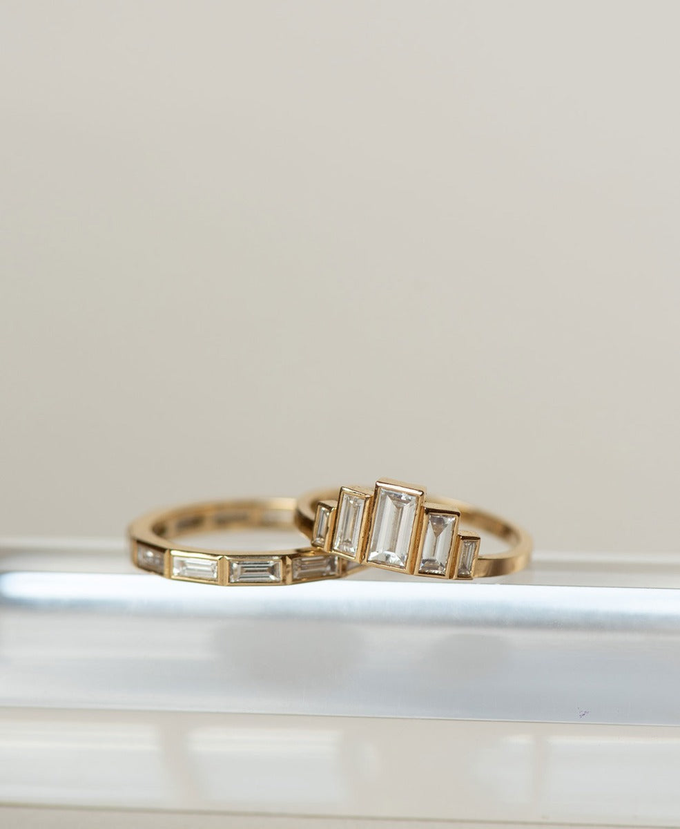 René Band - 18k Yellow Gold, Diamonds