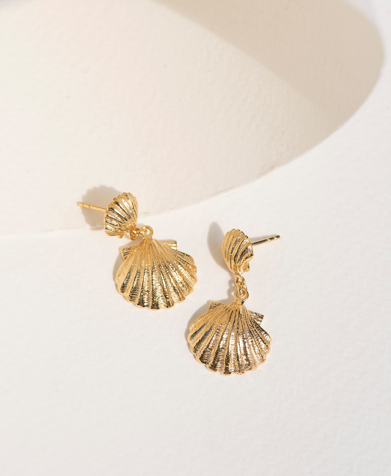 Camino Earrings - 22k Gold Vermeil