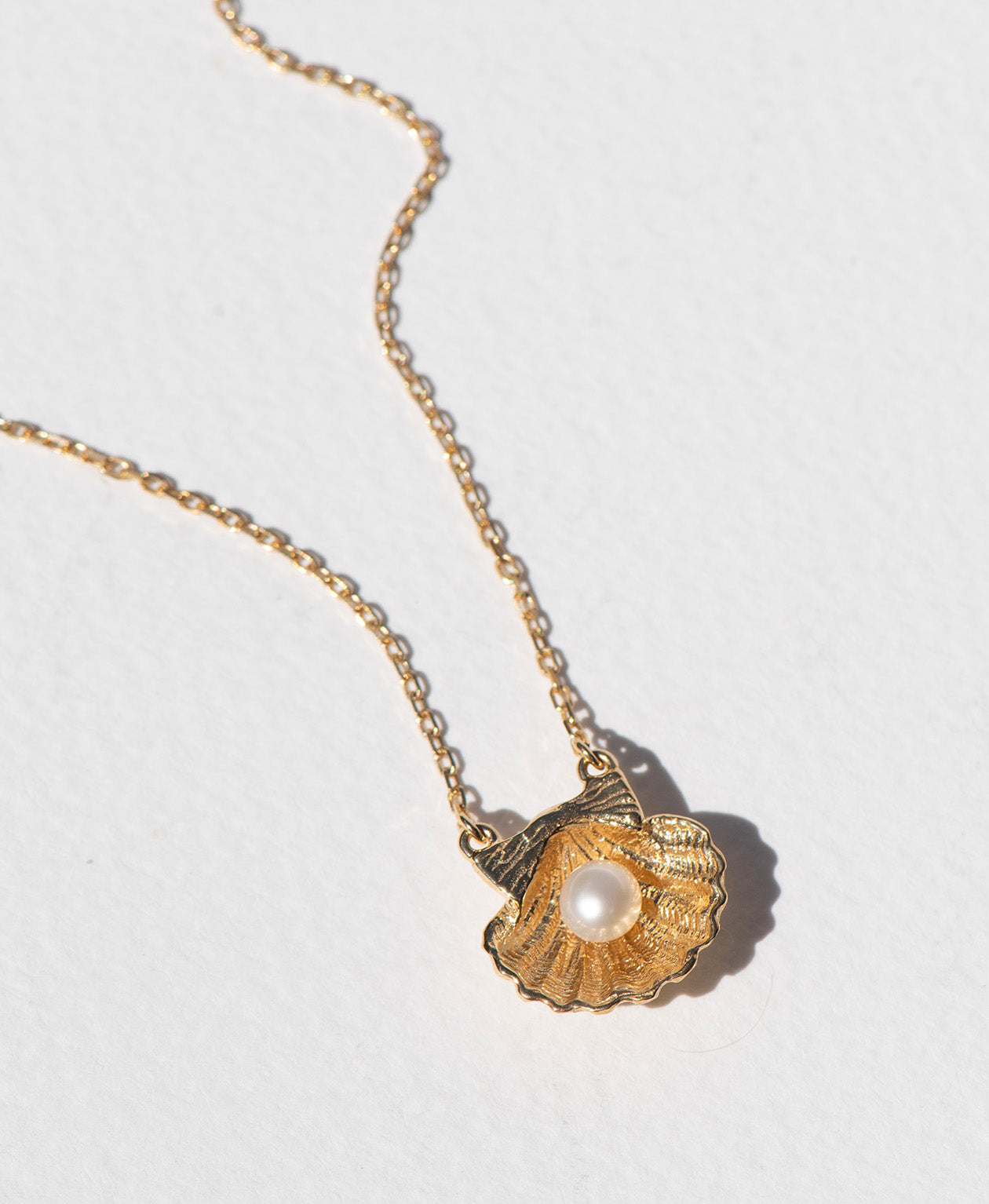 Camino Pearl Necklace - 22k Gold Vermeil, Pearl