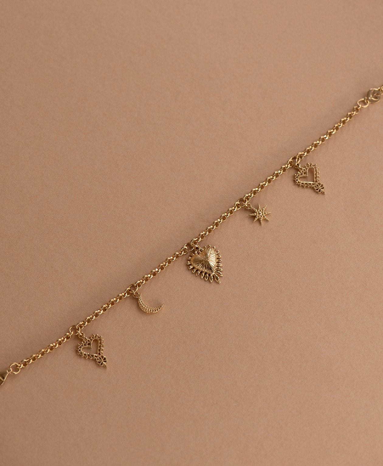 Charmed Bracelet - 22k Gold Vermeil