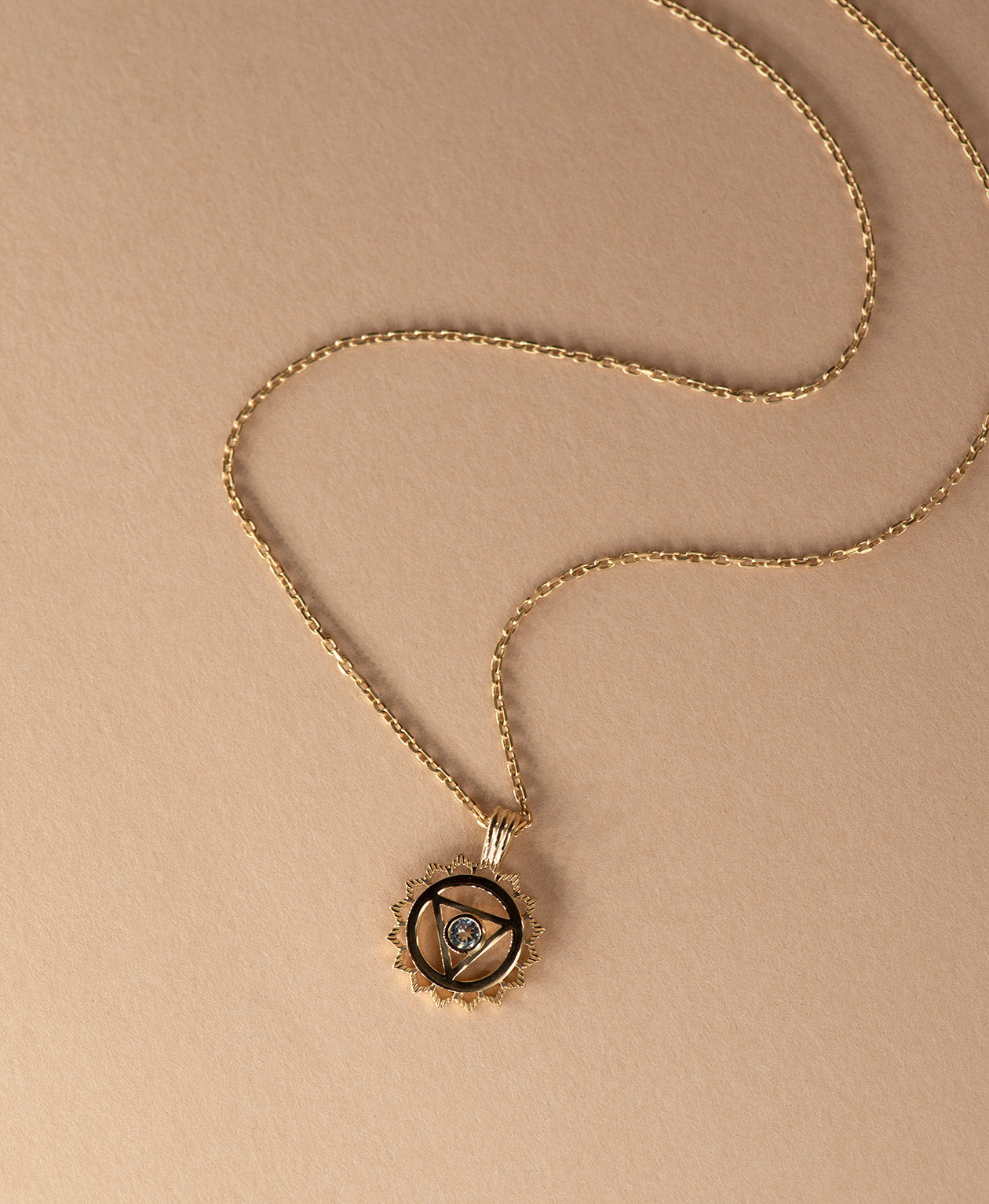 Communication Chakra Necklace - 22k Gold Vermeil