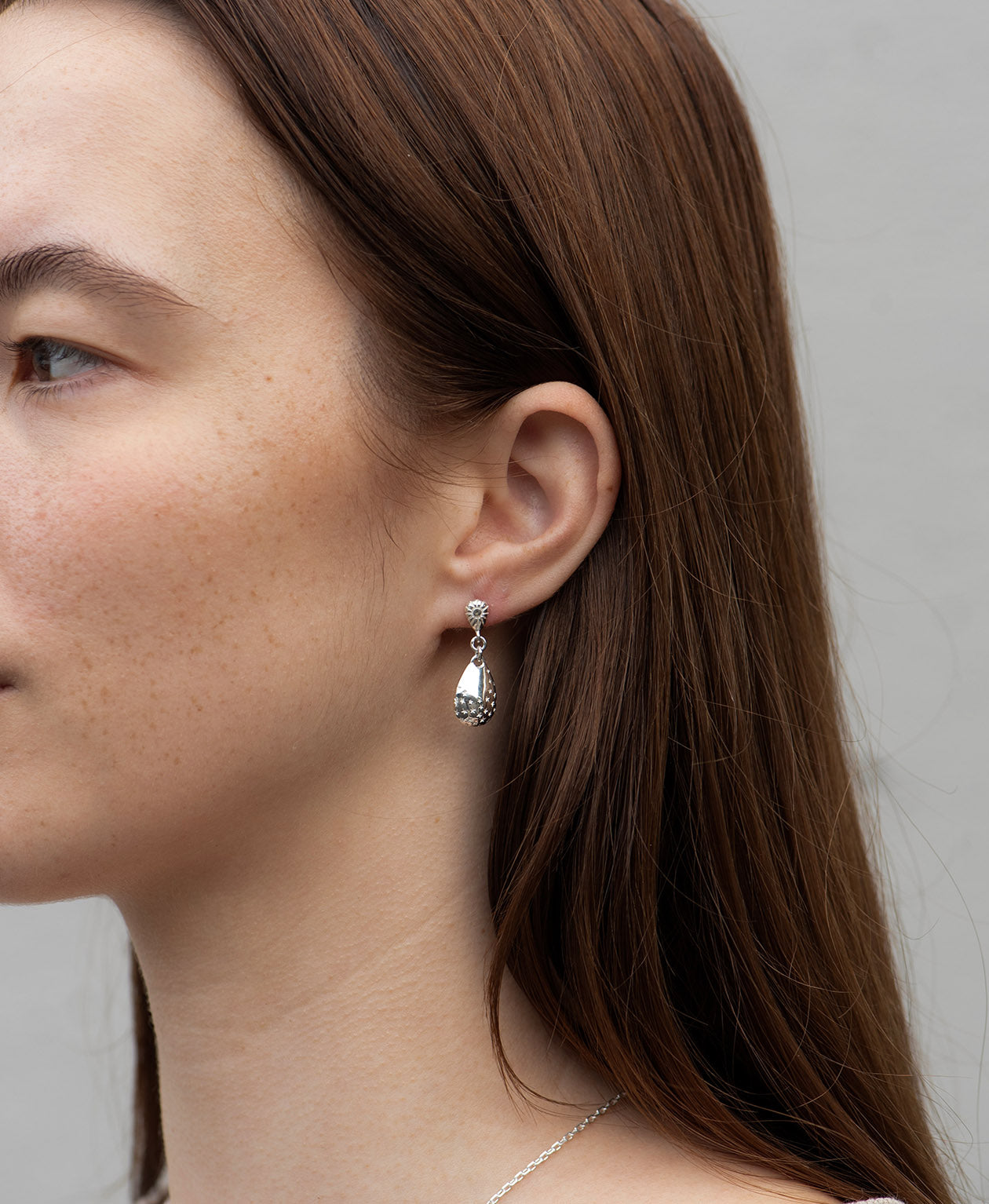 Cosmic Drop Earrings - 925 Sterling Silver