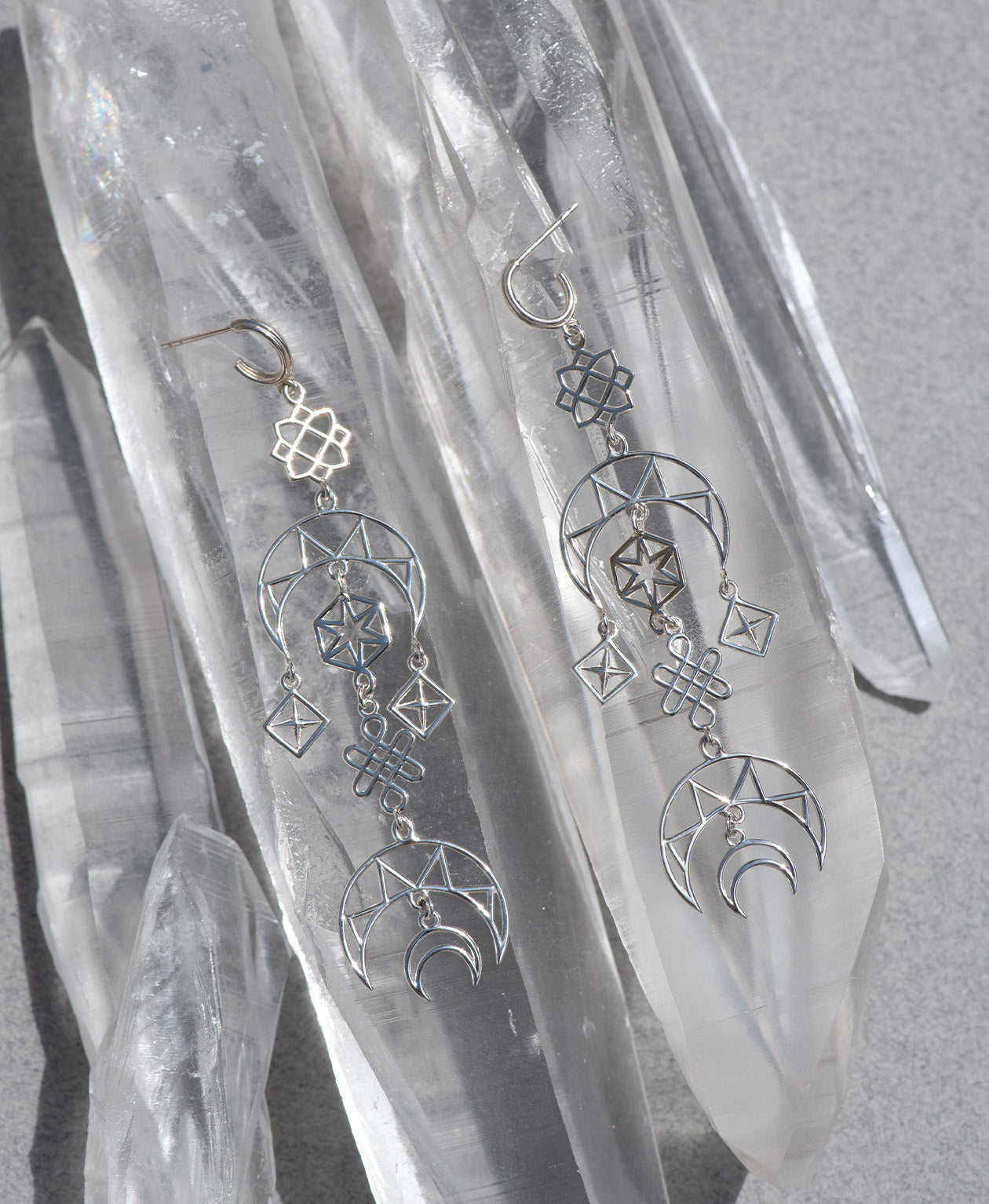 Enlightened Earrings - 925 Sterling Silver