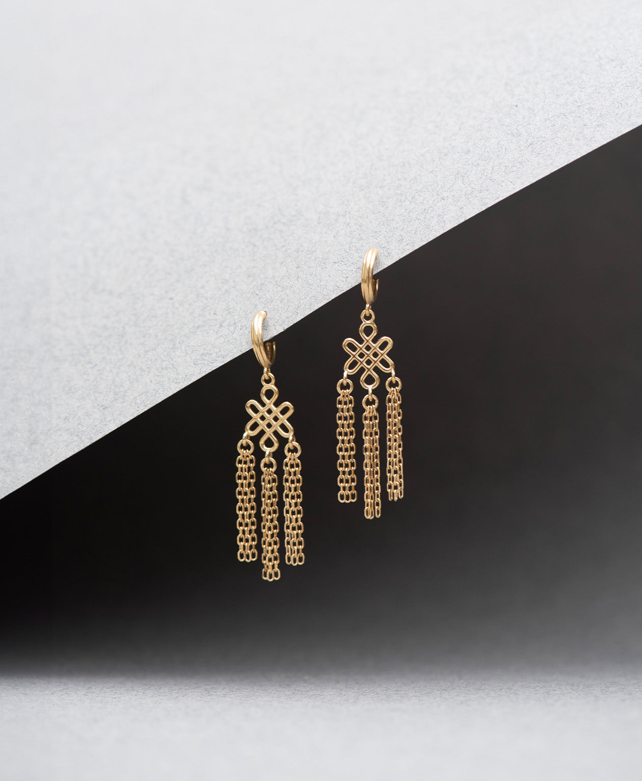 Ether Earrings - 22k Gold Vermeil