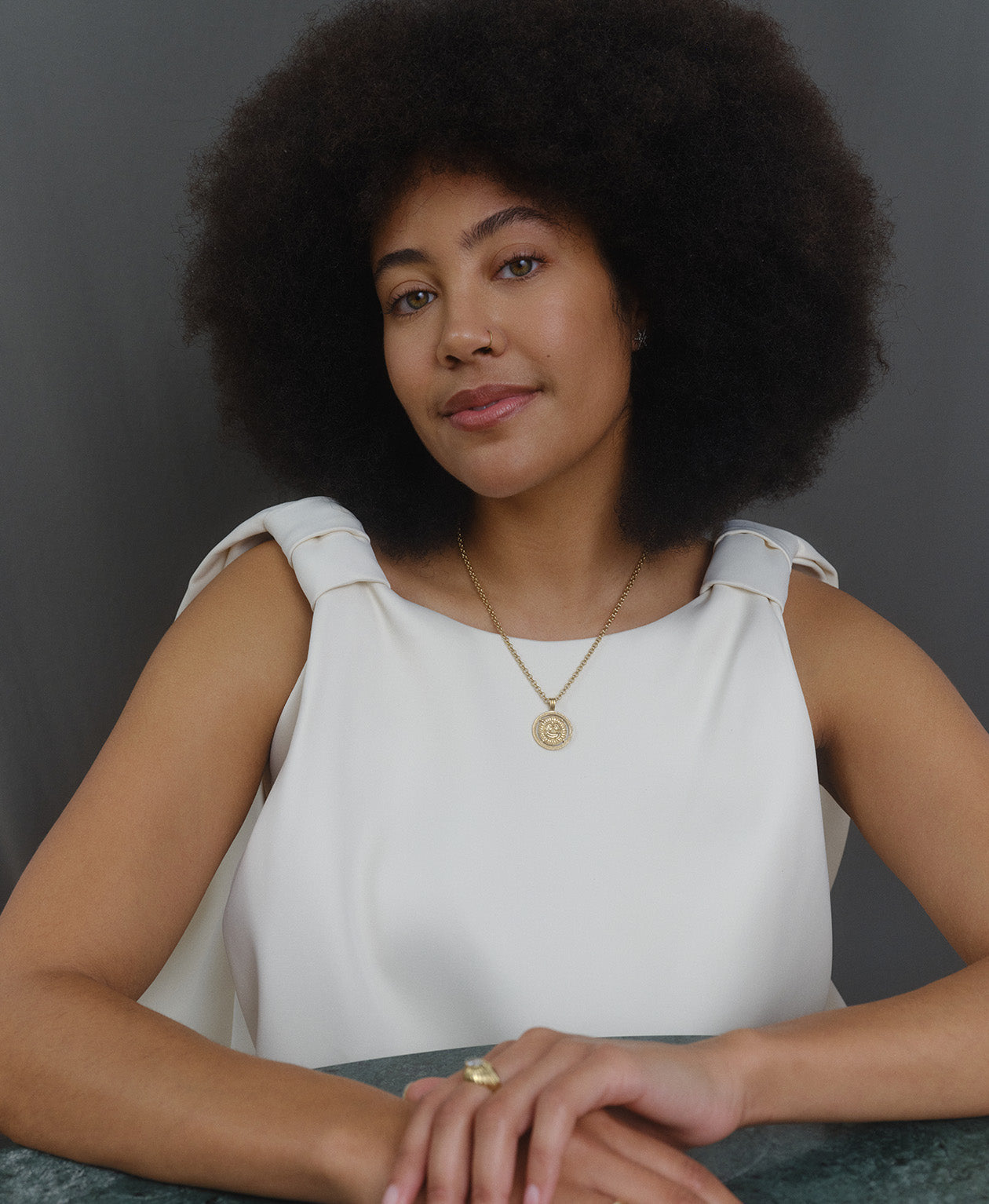 Gemini Necklace - 22k Gold Vermeil
