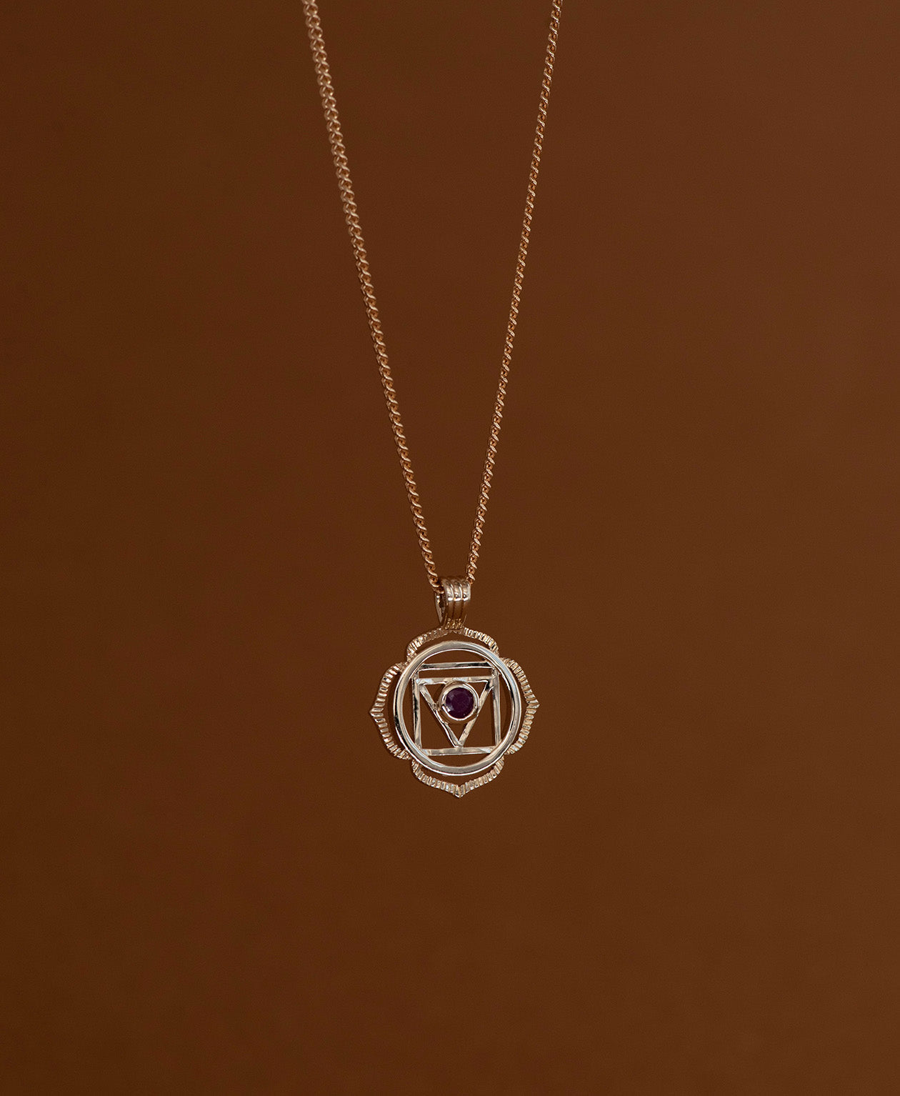 Grounding Chakra Necklace - 9k Yellow Gold