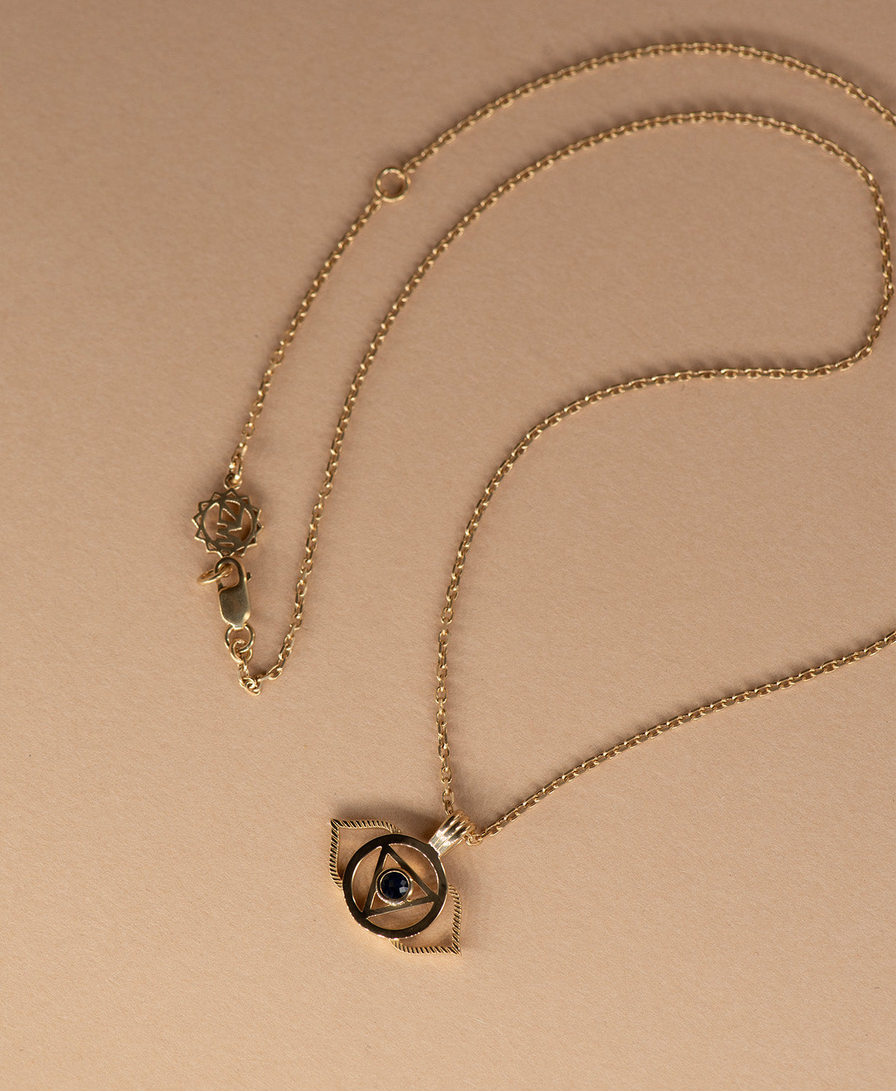 Intuition Chakra Necklace - 22k Gold Vermeil
