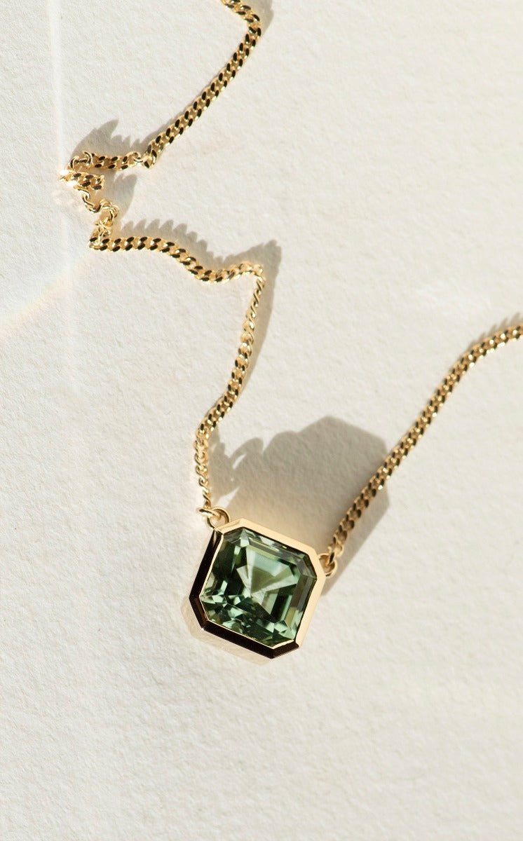 One of a Kind 365 - 18k Yellow Gold, Green Tourmaline