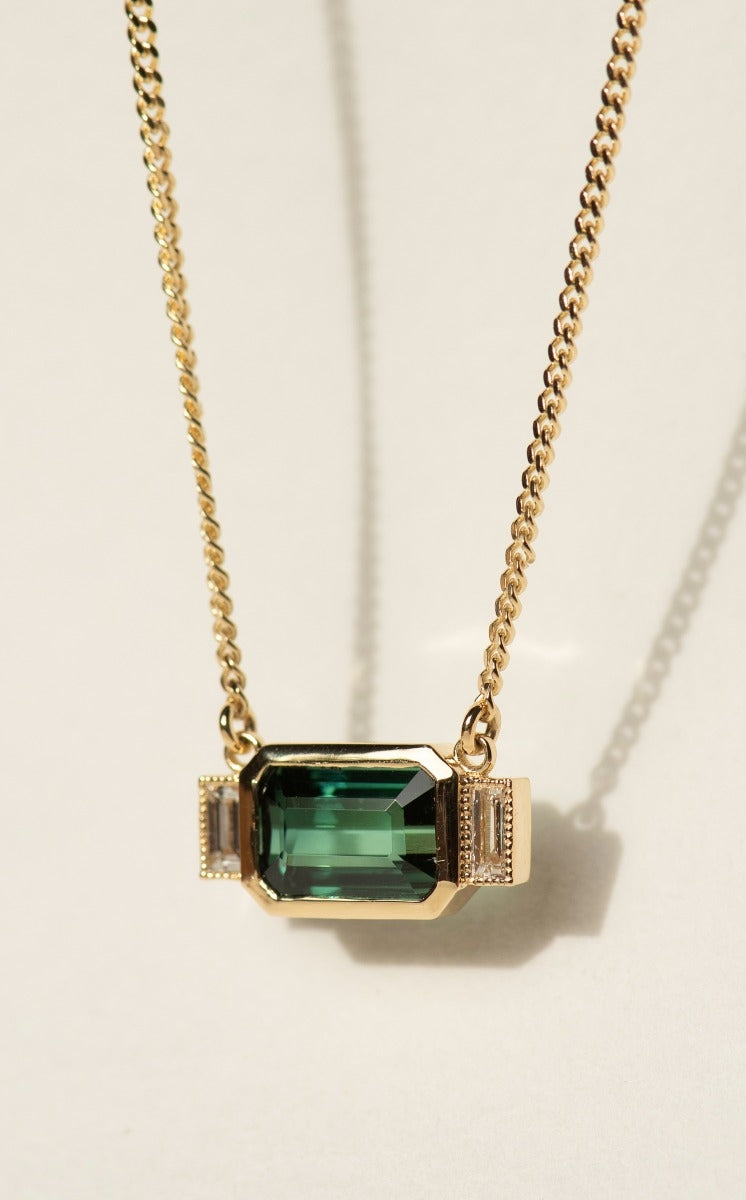 One of a Kind 369 - 18k Yellow Gold, Green Tourmaline