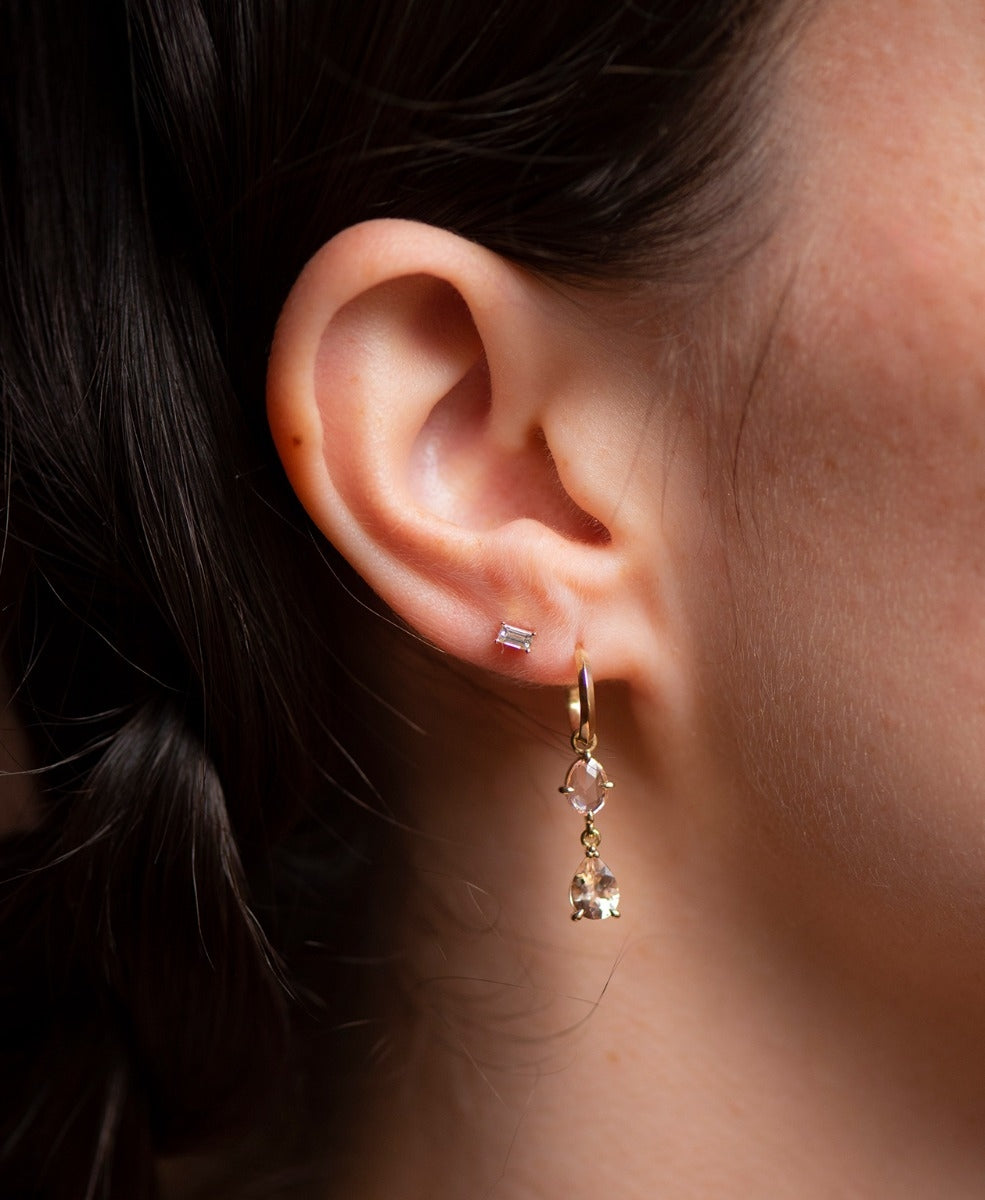 One of a Kind 396 - 9k Yellow Gold, Morganite