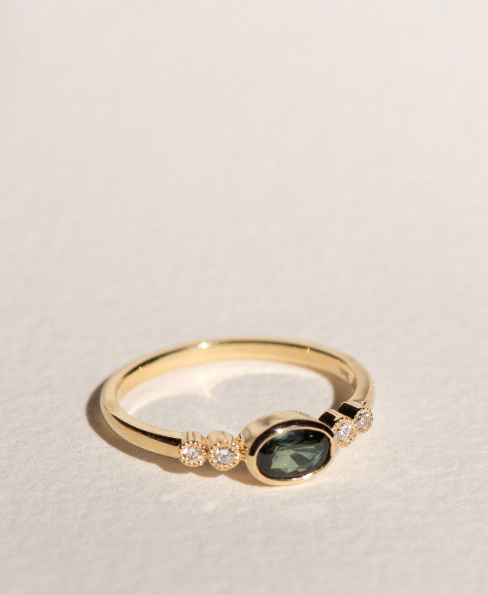 Limited Edition 106 - 18k Yellow Gold, Green Sapphire