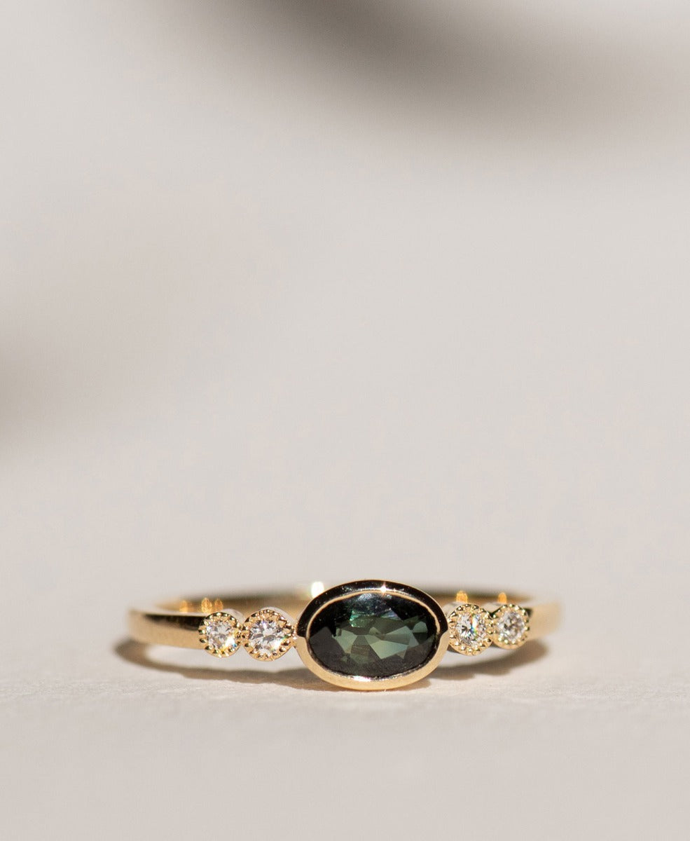 Limited Edition 106 - 18k Yellow Gold, Green Sapphire