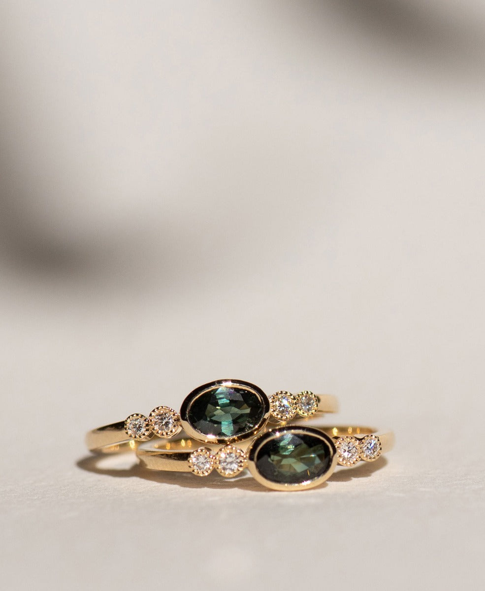 Limited Edition 106 - 18k Yellow Gold, Green Sapphire