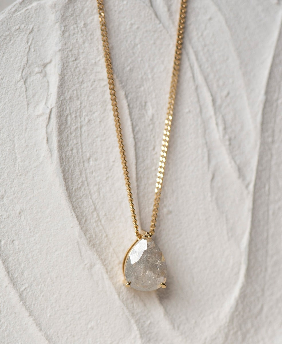 Limited Edition 127 - 18k Yellow Gold, Salt & Pepper Diamond