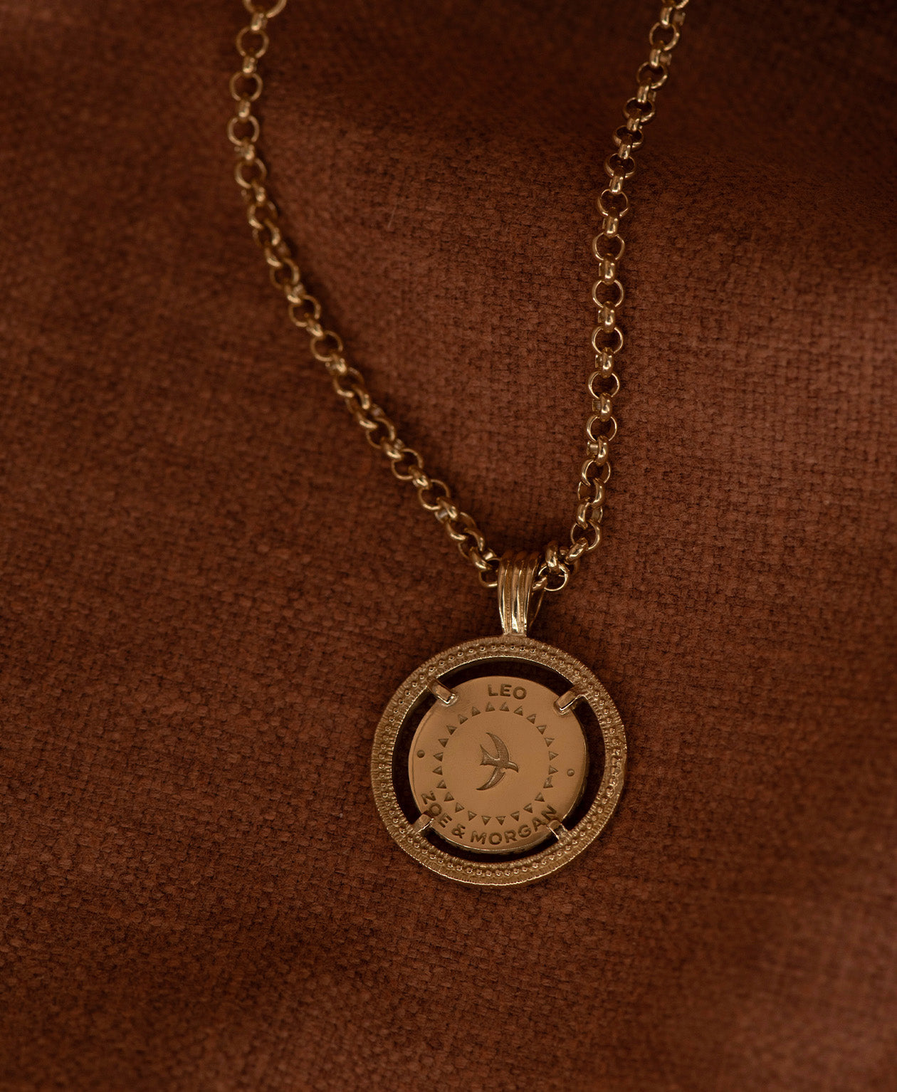 Leo Necklace - 22k Gold Vermeil