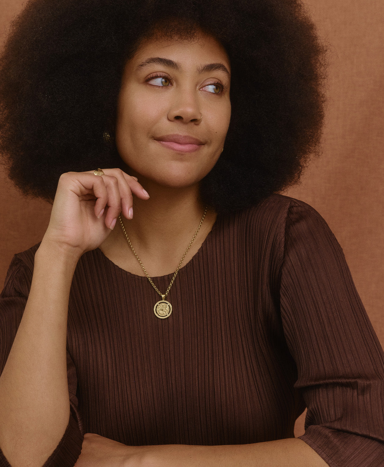 Leo Necklace - 22k Gold Vermeil