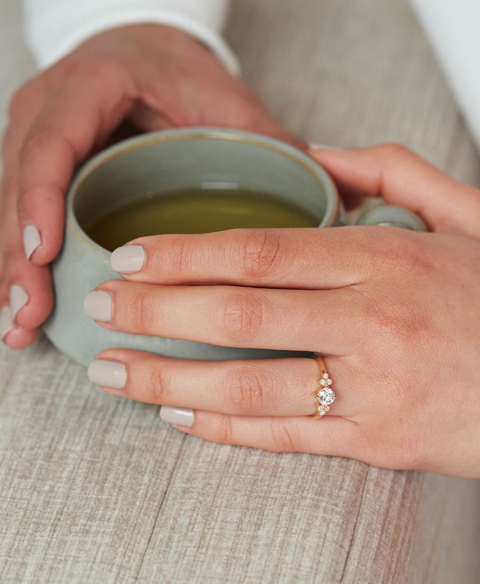 Mon Cheri Engagement Ring - 18k Yellow Gold, Diamond 0.51 carat