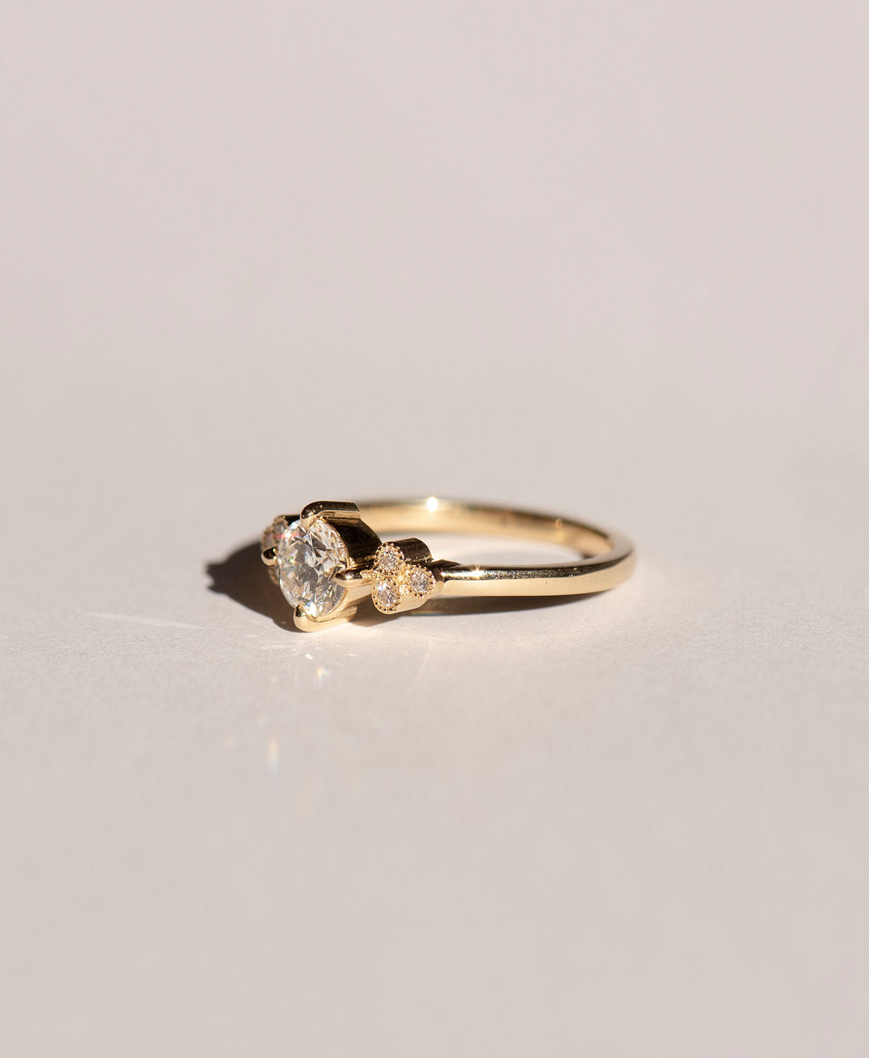 Mon Cheri Engagement Ring - 18k Yellow Gold, Diamond 0.51 carat