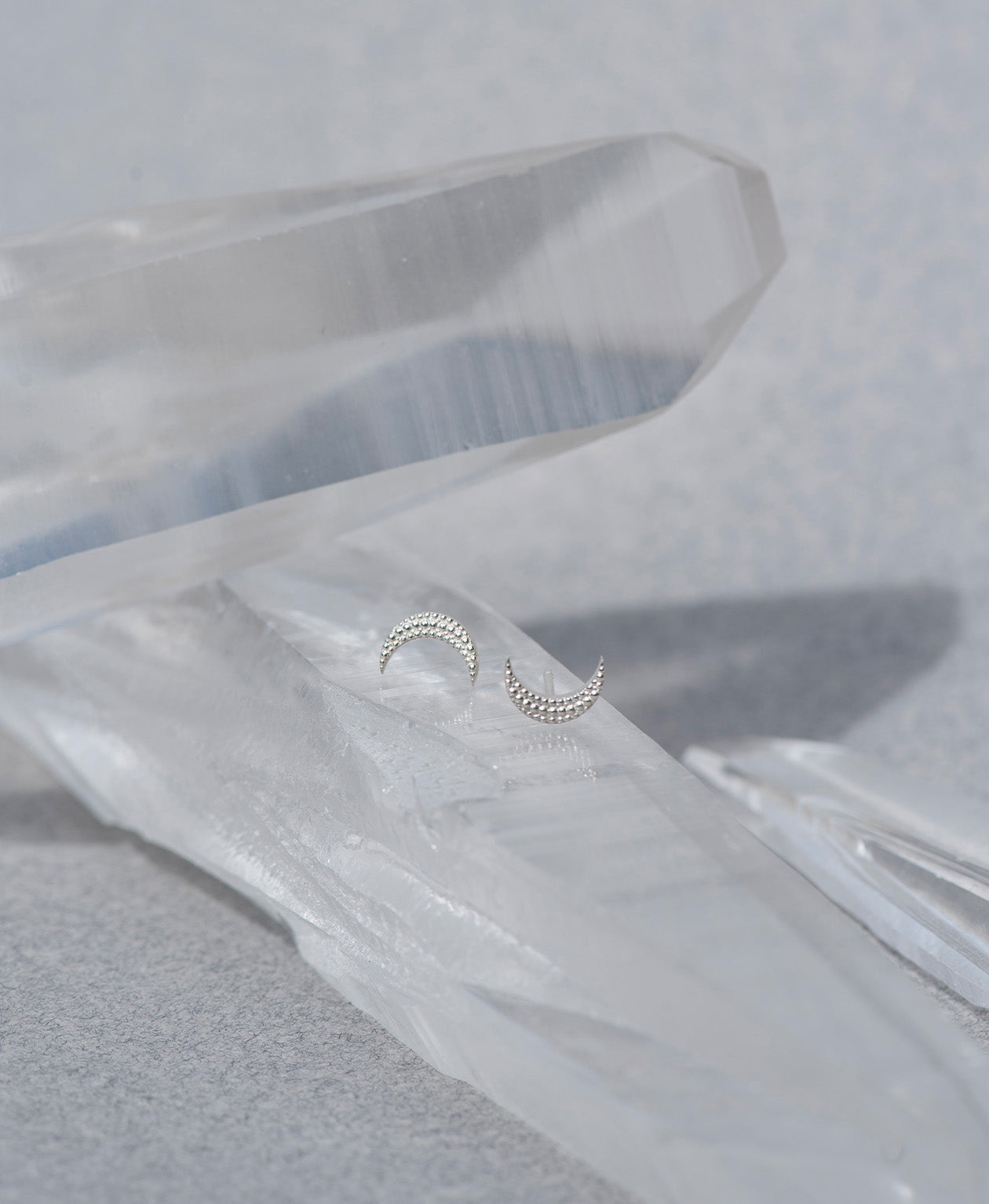 Moonlight Studs - 925 Sterling Silver