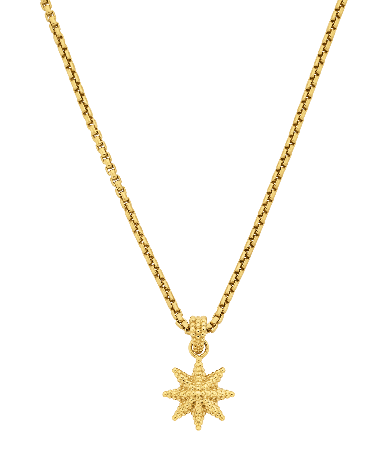 Morning Star Necklace - 22k Gold Vermeil