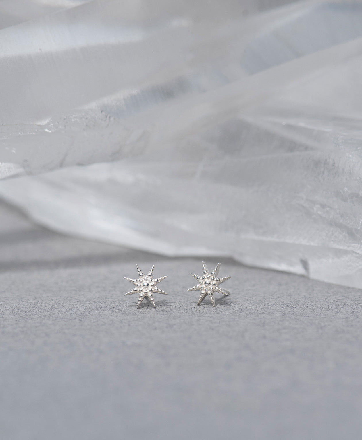 Morning Star Studs - 925 Sterling Silver