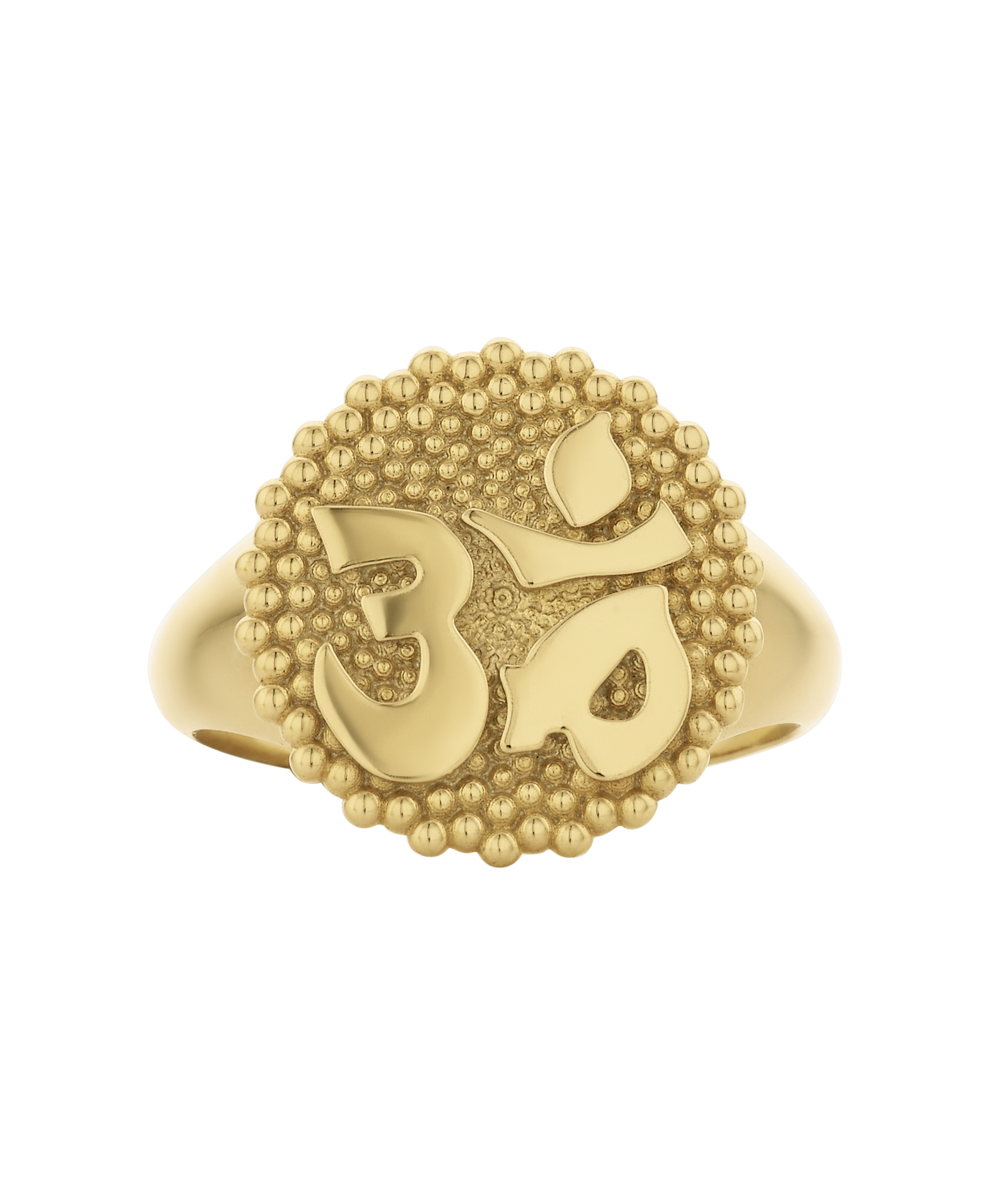 Ōm Ring - 22k Gold Vermeil