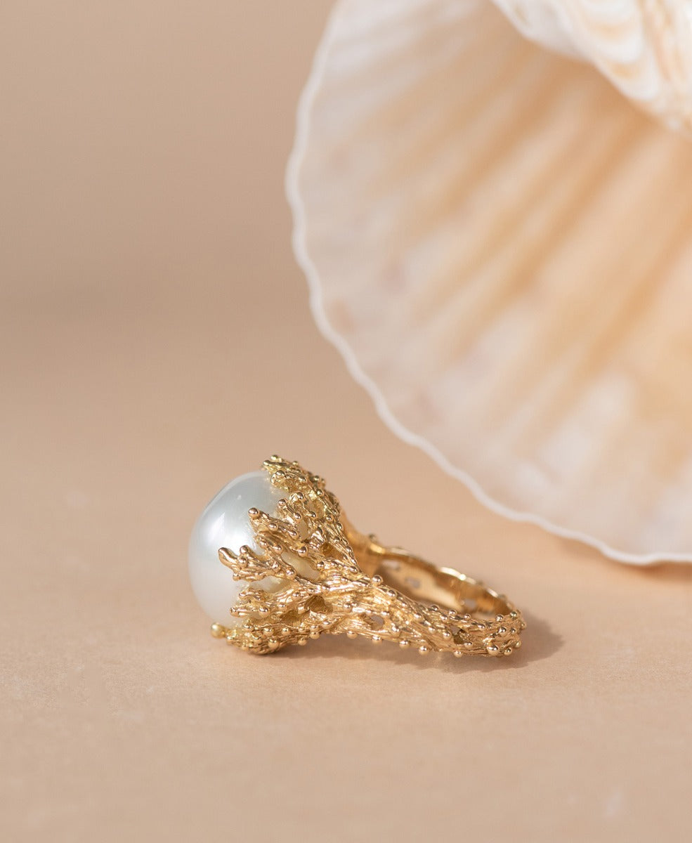 One of a Kind 305 - 18k Yellow Gold, Pearl