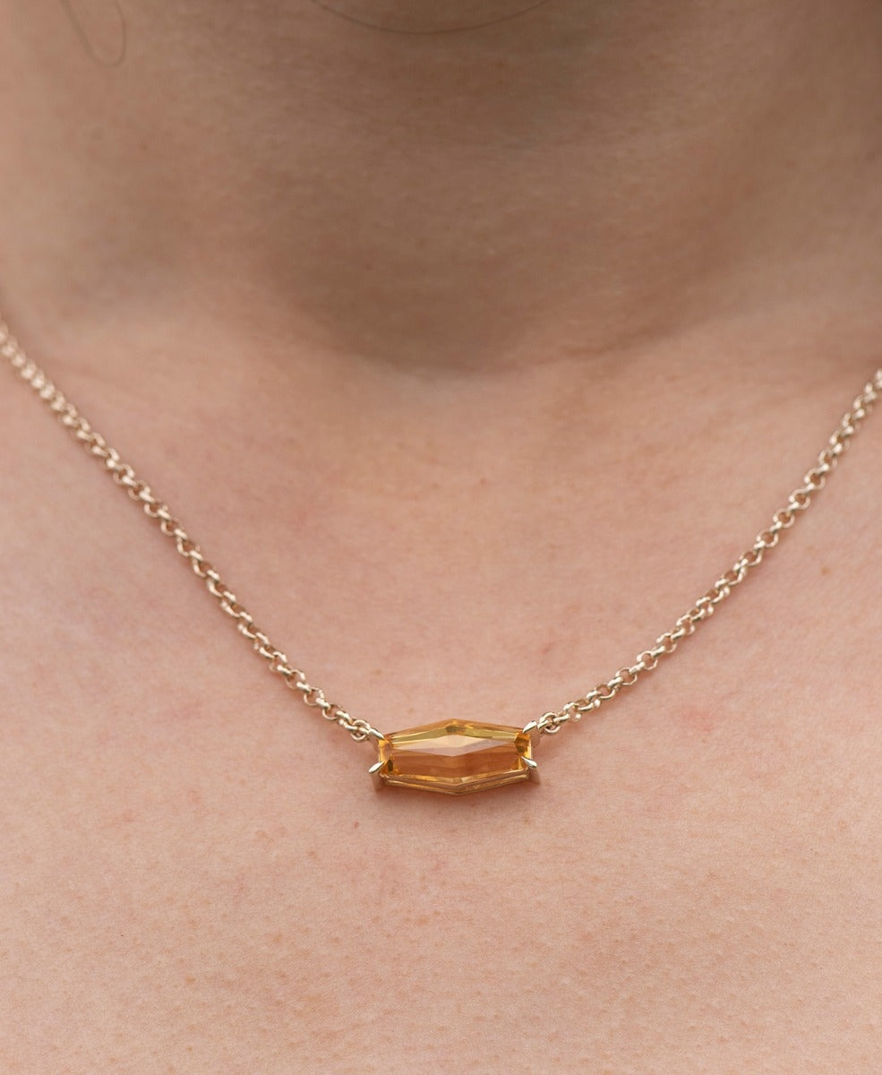 One of a Kind 378 - 9k Yellow Gold, Citrine