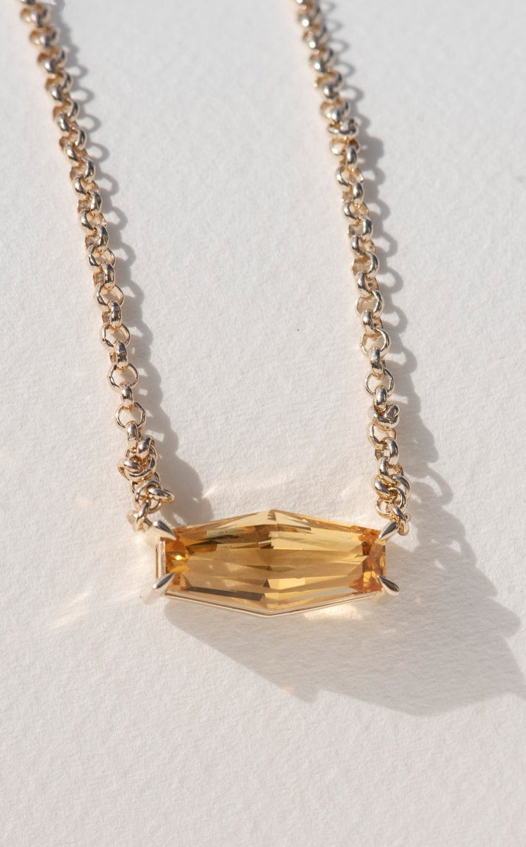 One of a Kind 378 - 9k Yellow Gold, Citrine