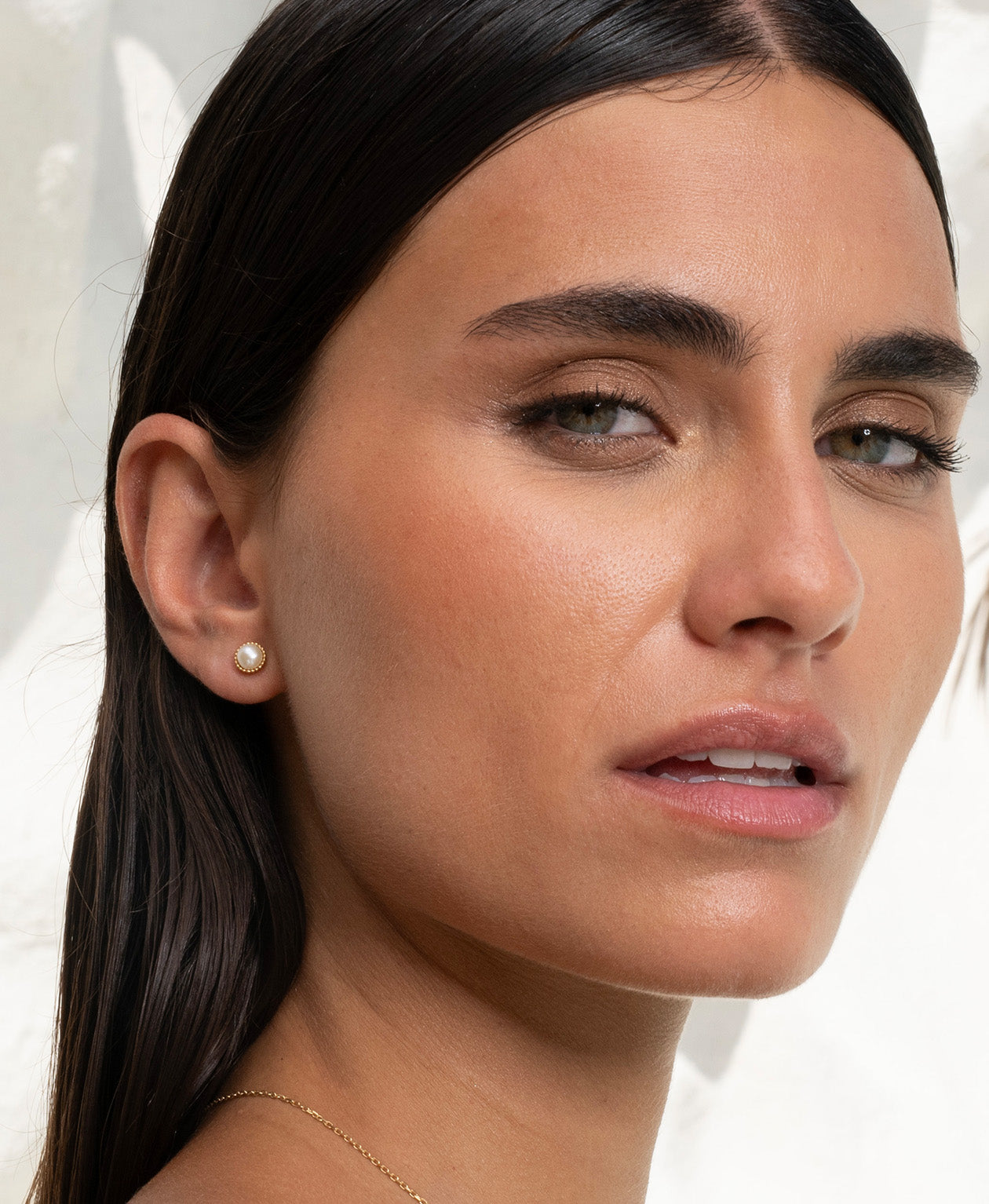 Pearl Earrings - 22k Gold Vermeil, Pearl