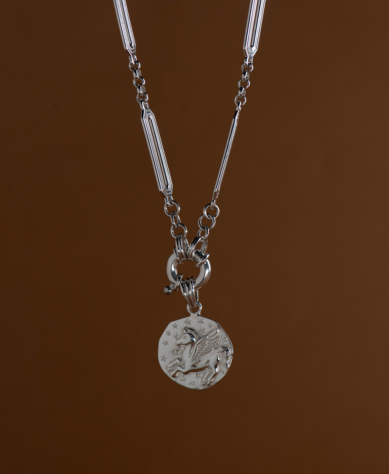 Pegasus Charm - 925 Sterling Silver