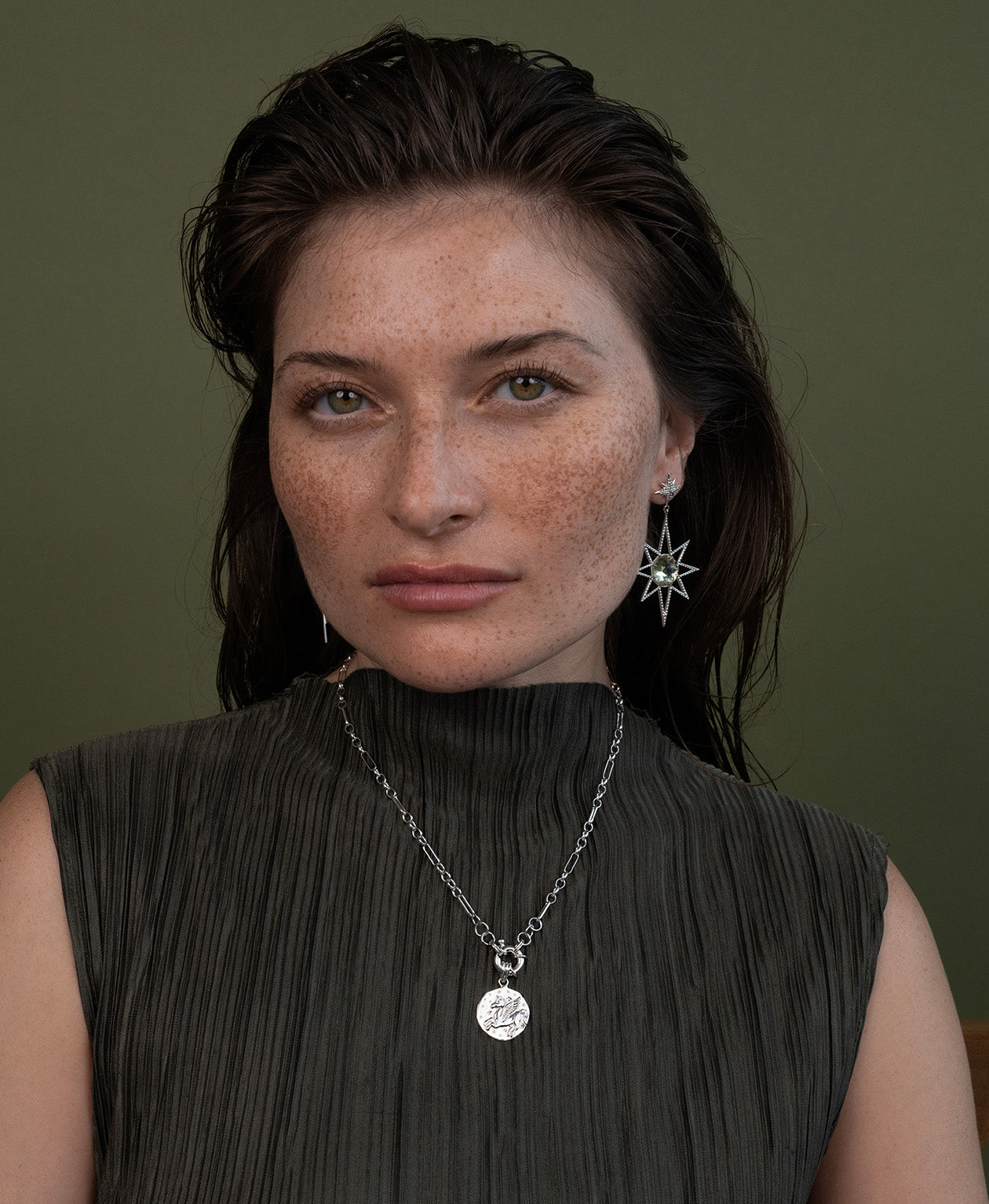 Pegasus Charm - 925 Sterling Silver