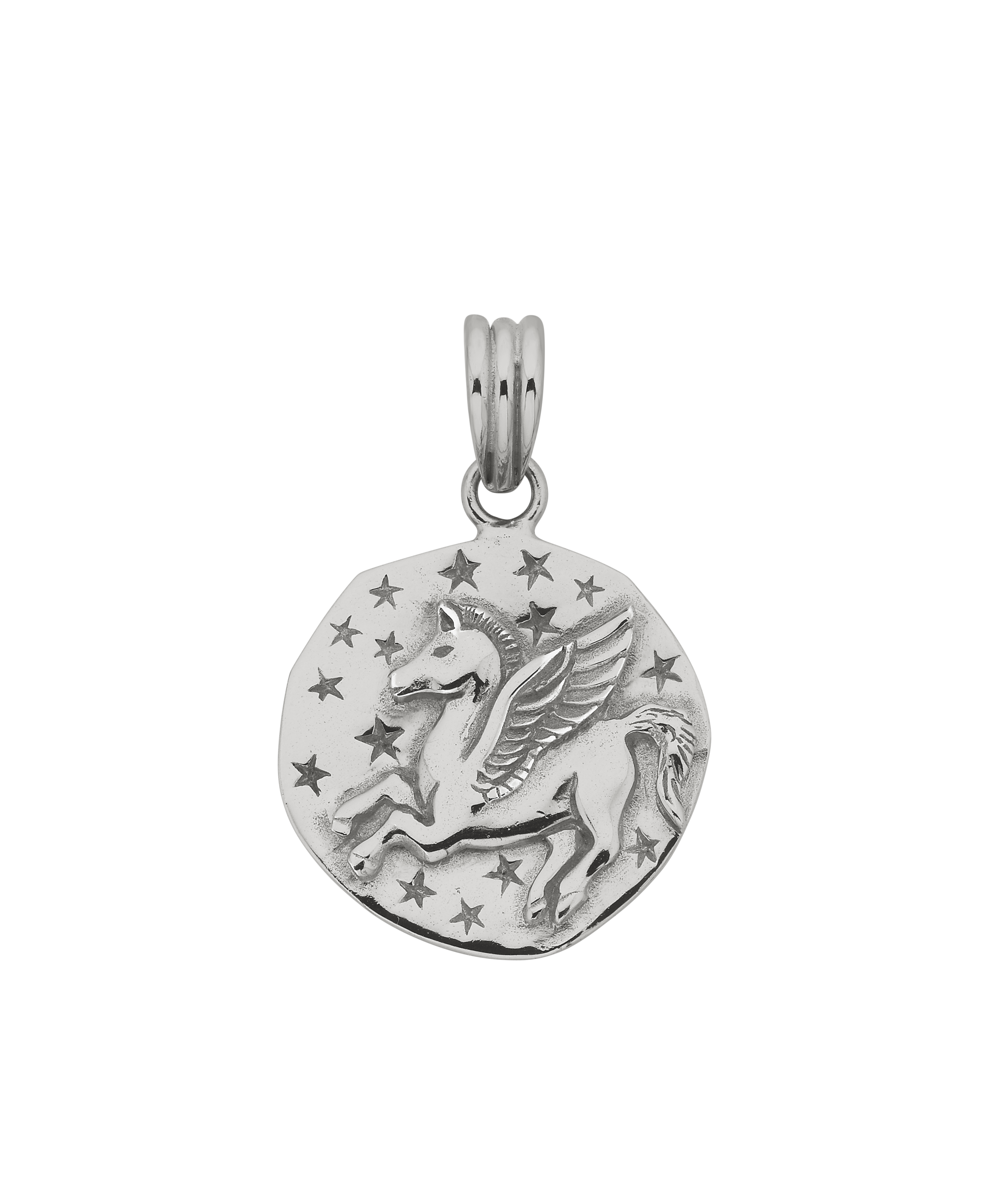 Pegasus Charm - 925 Sterling Silver