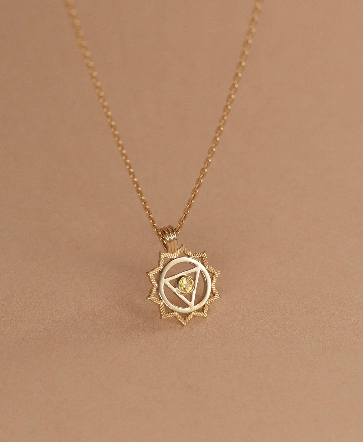 Personal Power Chakra Necklace - 22k Gold Vermeil