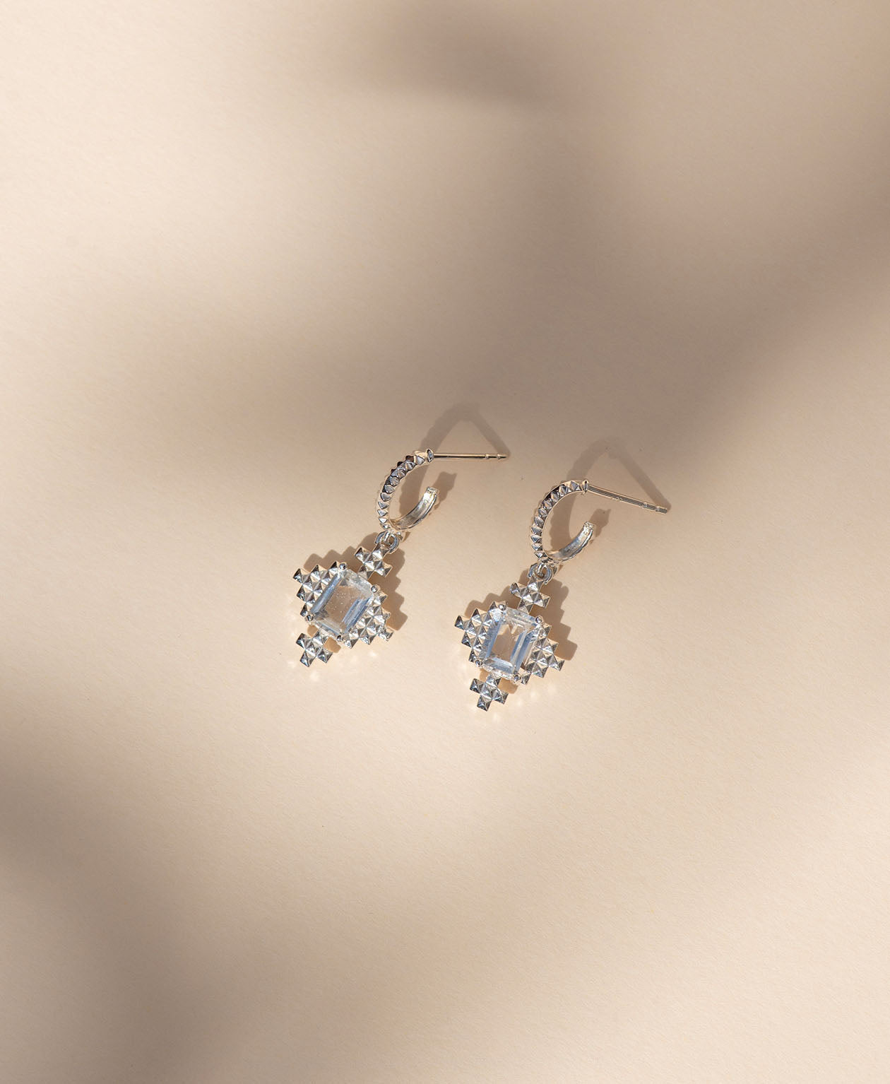 Ameena Chain (50cm) & Reya Hoops Gift Set - 925 Sterling Silver