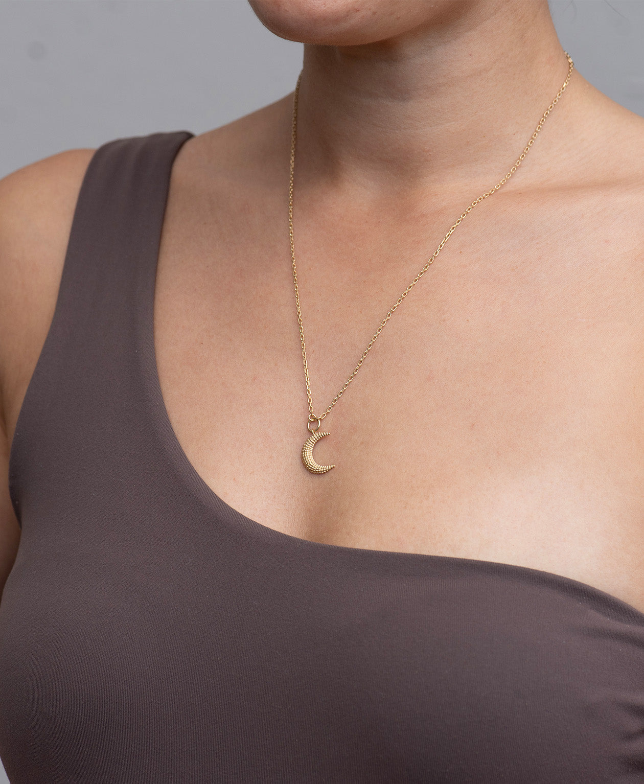 Z&M X Kirsty Gallagher Sacred Moon Necklace - 22k Gold Vermeil