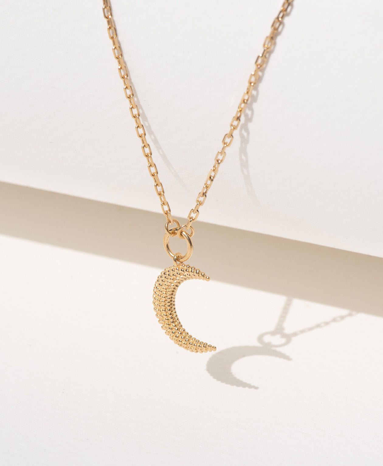 Z&M X Kirsty Gallagher Sacred Moon Necklace - 22k Gold Vermeil