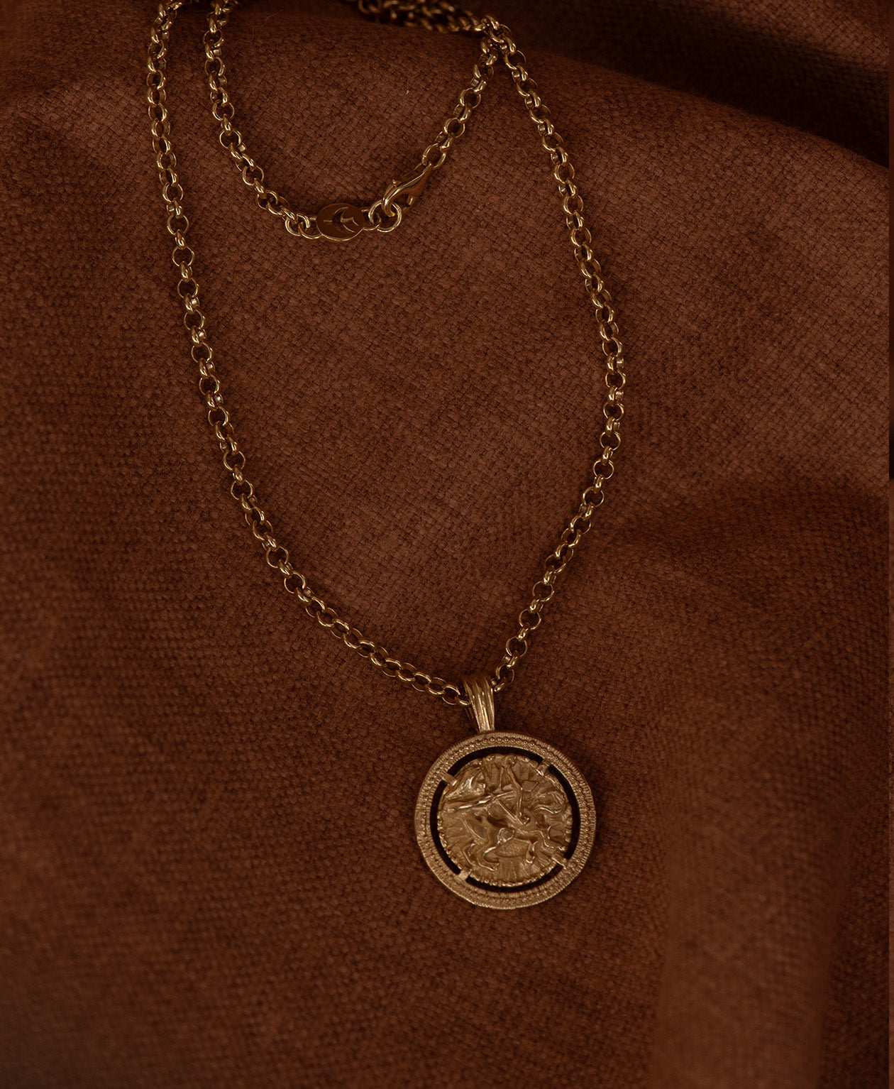 Sagittarius Necklace - 22k Gold Vermeil