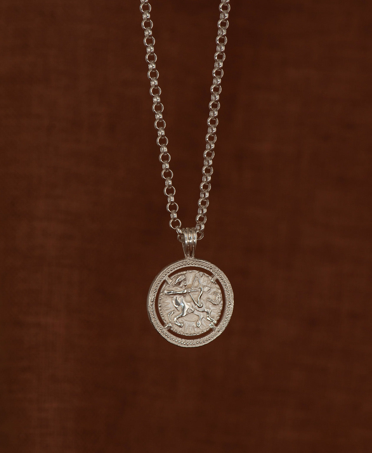 Sagittarius Necklace - 925 Sterling Silver